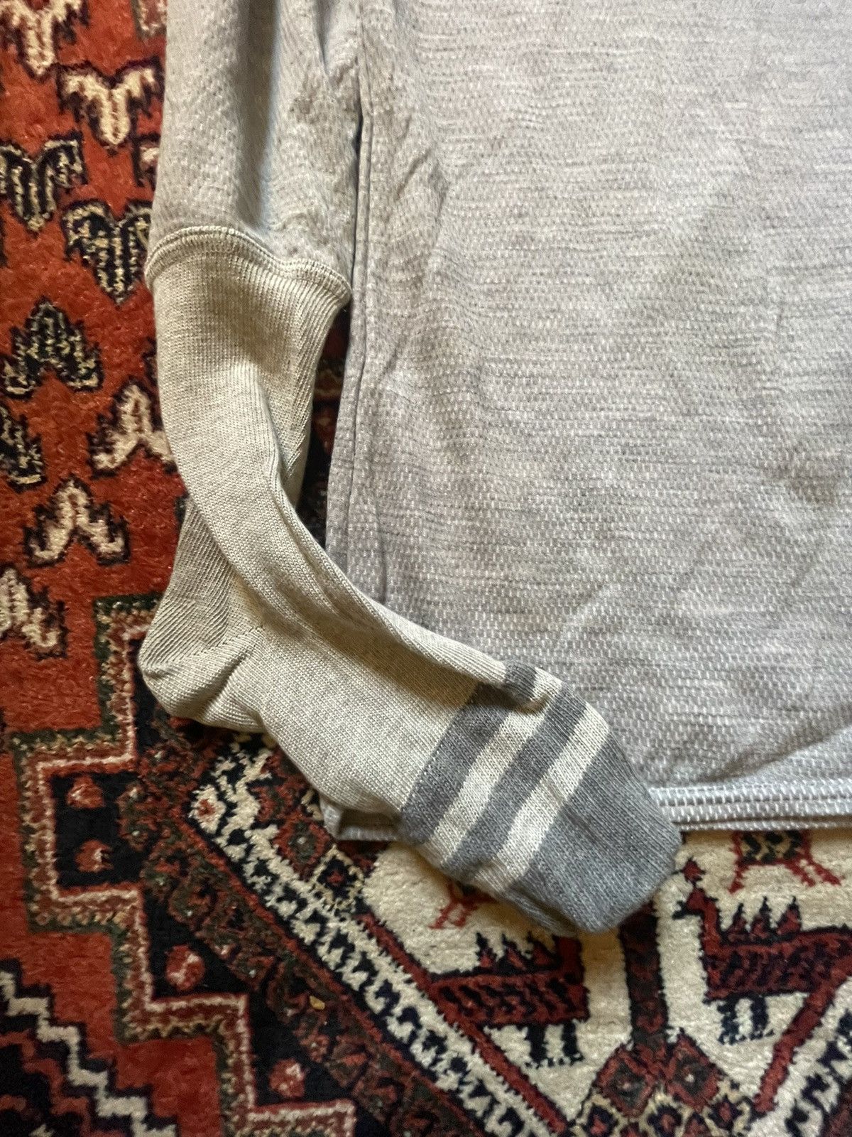 Comme des Garcons SHIRT Deconstructed sports top with knitted socks sleeves Size US L / EU 52-54 / 3 - 2 Thumbnail
