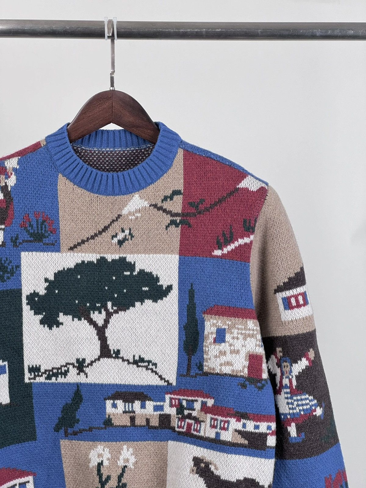 Aime Leon Dore Patches sweater xs Size US XS / EU 42 / 0 - 2 Thumbnail