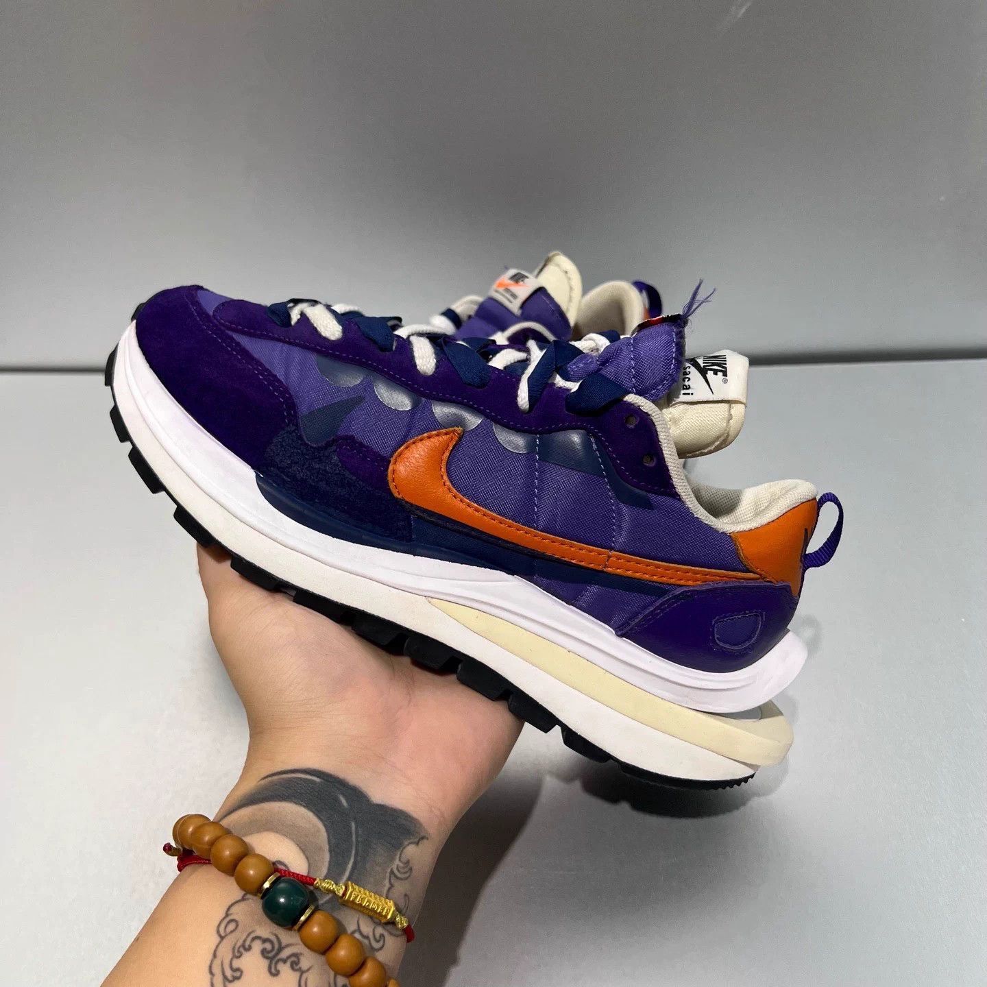 Sacai Sacai VaporWaffle Purple Gold 40 Like New Size US 7 / EU 40 - 9 Thumbnail