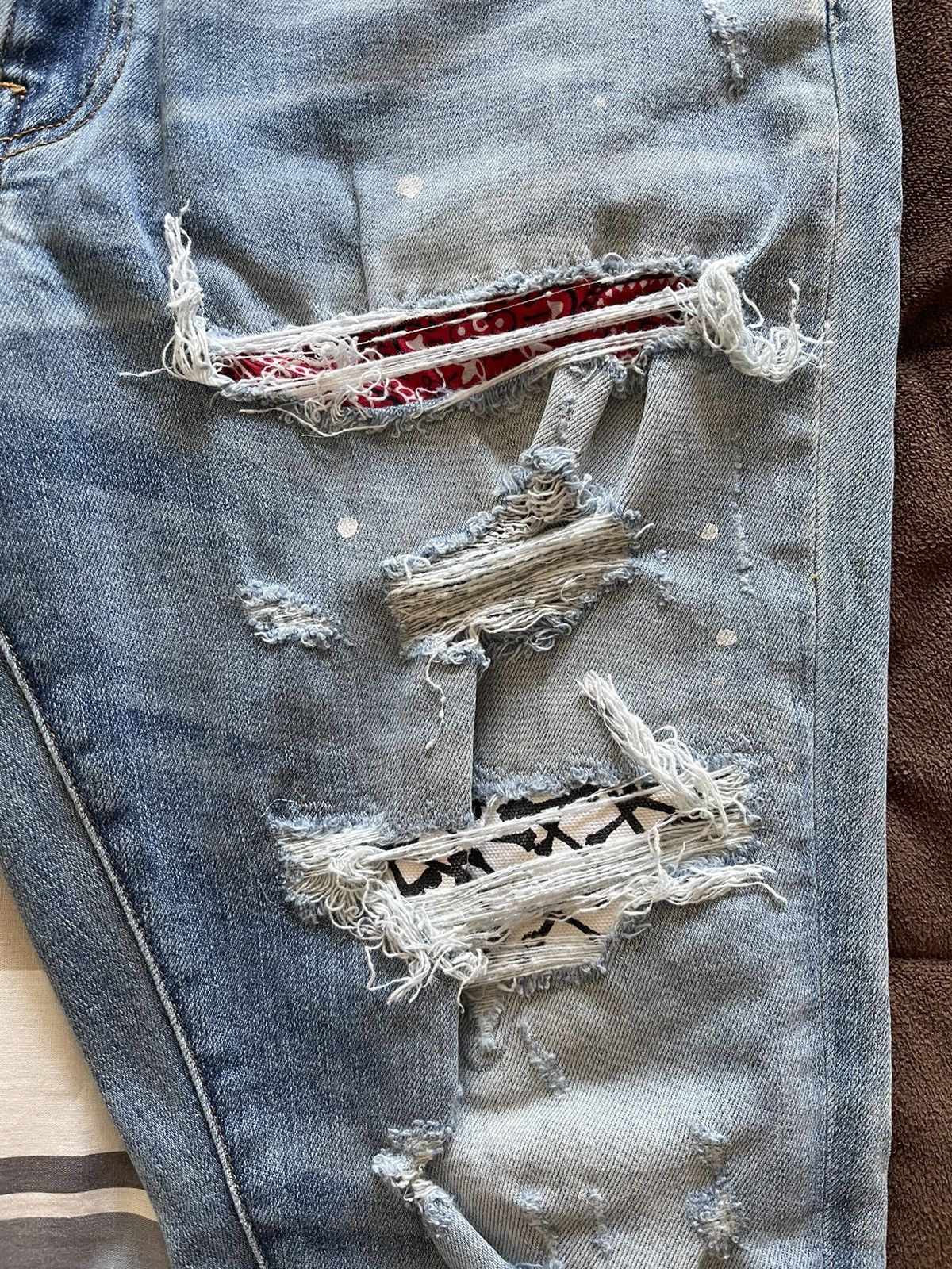 Amiri Final Price Amiri Bandana jeans Size US 34 / EU 50 - 3 Thumbnail