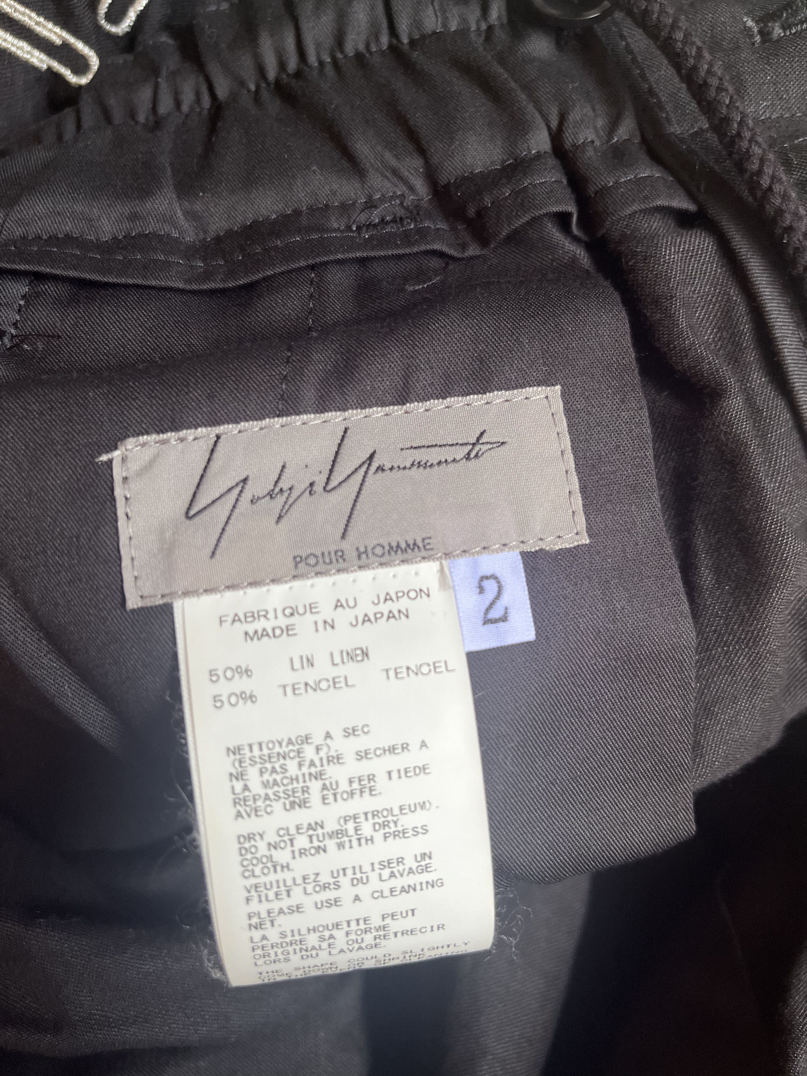 Yohji Yamamoto Yohji Yamamoto 2015 Spring Trousers Size US 28 / EU 44 - 3 Thumbnail