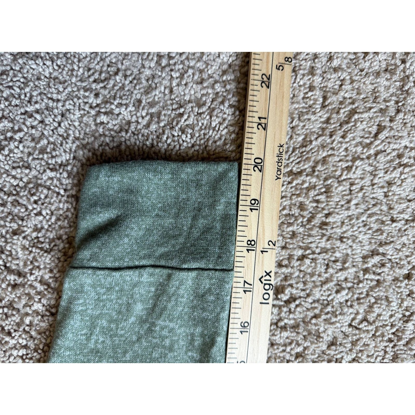 Old Navy Old Navy Oversized Plush-Knit Hoodie Set Green/Gray L Size L / US 10 / IT 46 - 13 Thumbnail