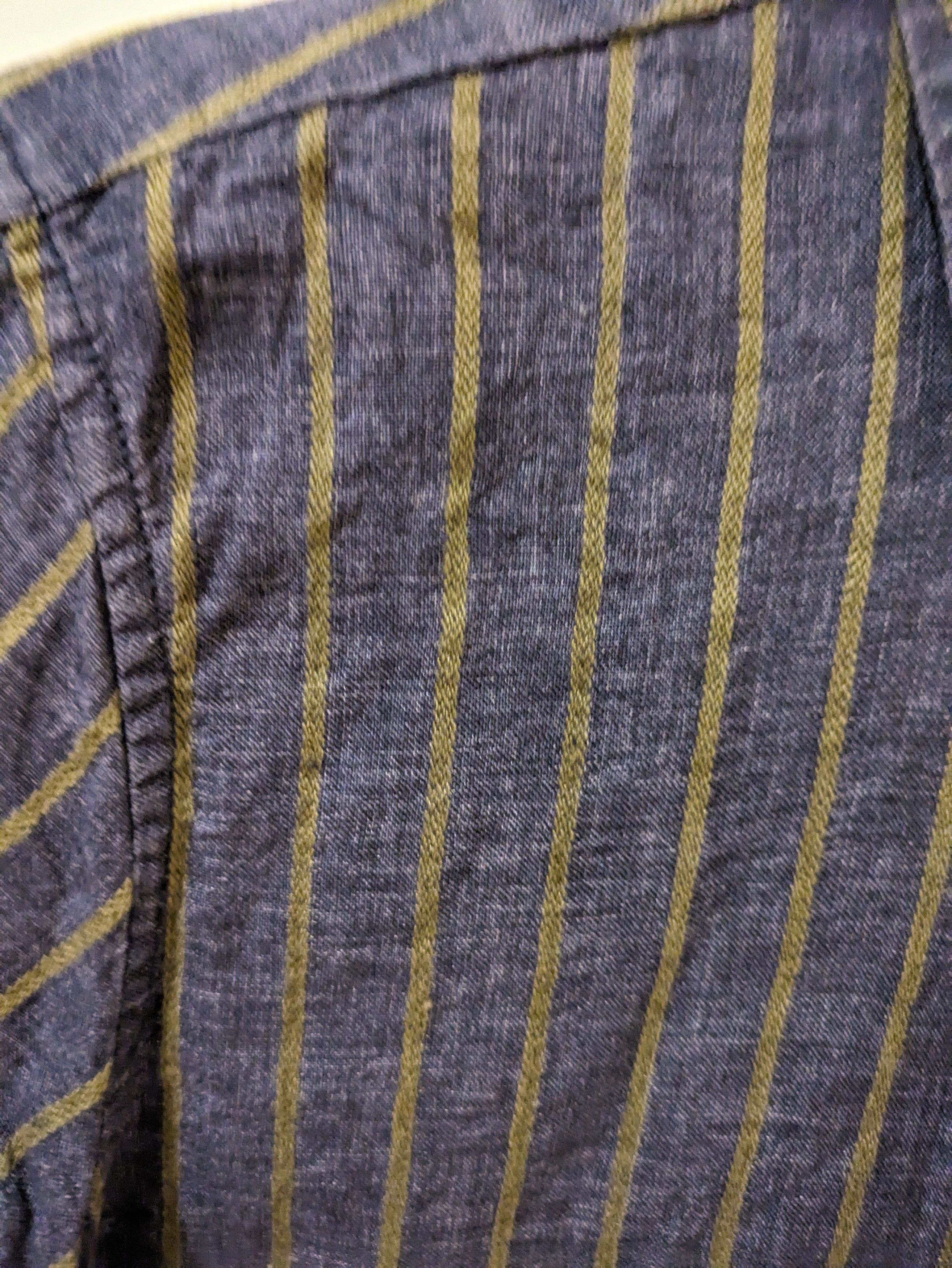 Christian Kimber Bronte Italian Linen Stripe Shirt Size US S / EU 44-46 / 1 - 3 Thumbnail