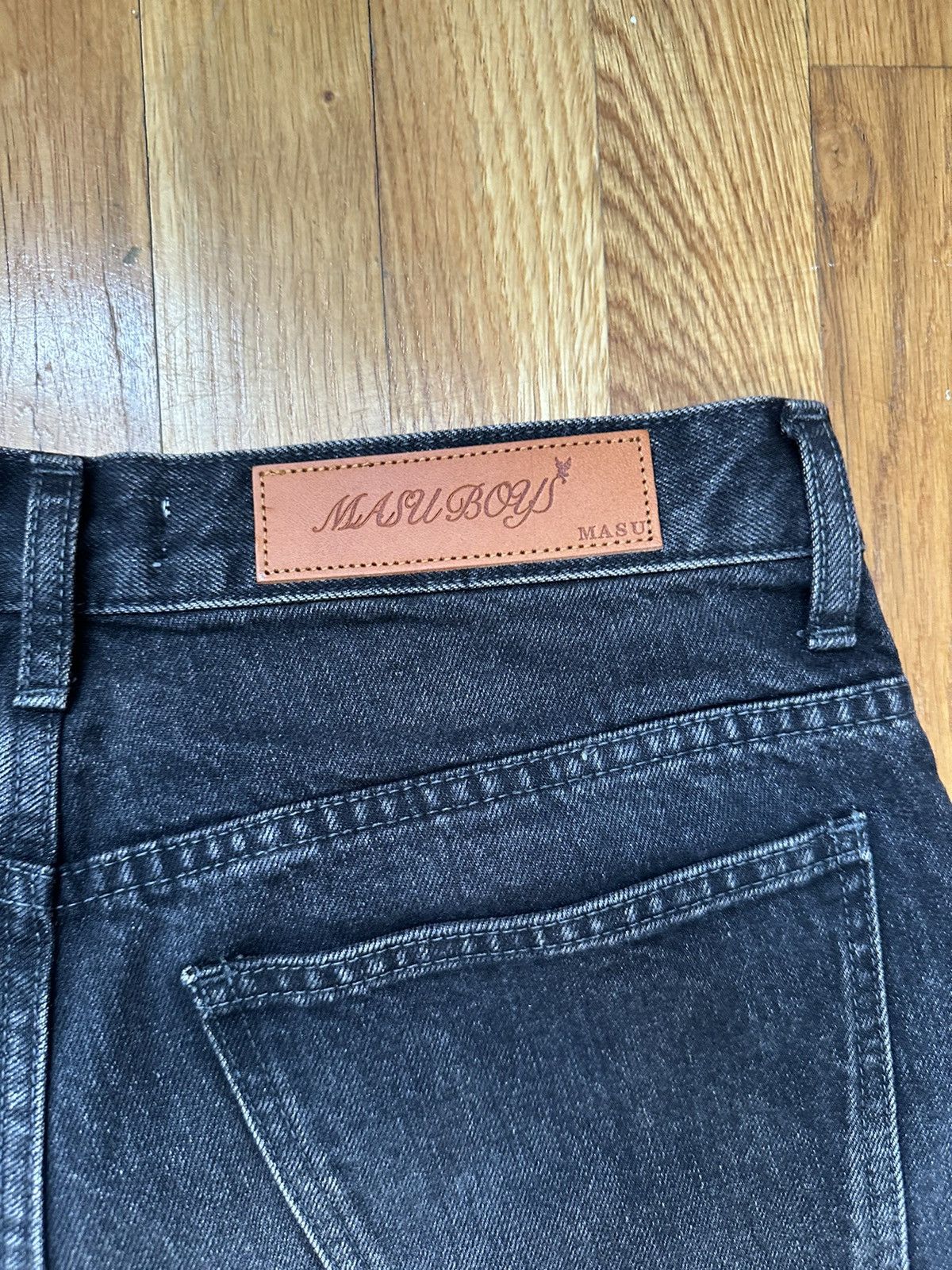 Japanese Brand MASU Masu Boys Baggy Jeans Size US 30 / EU 46 - 16 Thumbnail