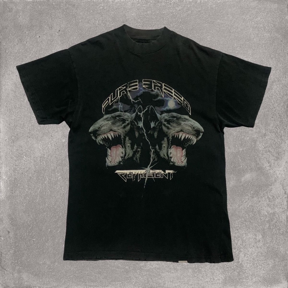 Represent Clo. Represent XS Pure Breed Vintage Black Tee Size US XS / EU 42 / 0 - 1 Thumbnail