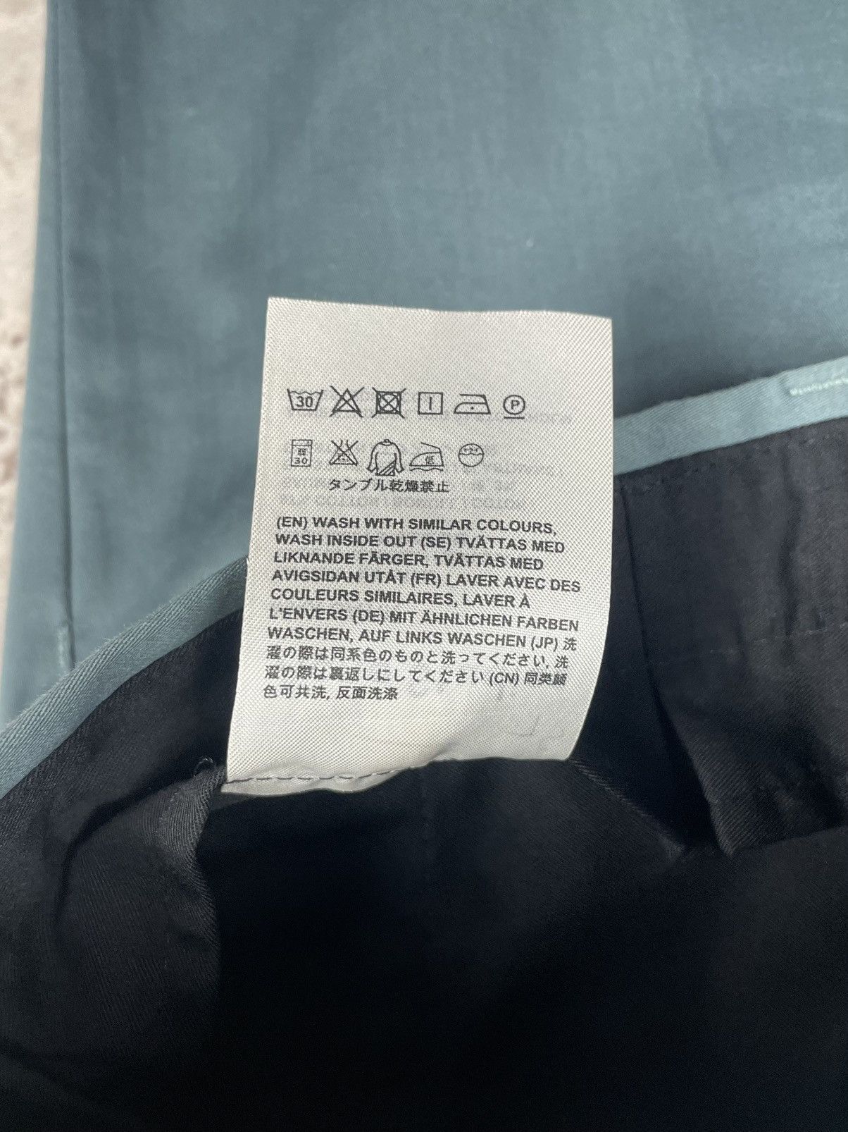 Acne Studios Acne Studios XXL 50 Green Cotton Pants Light (Womans) egv Size 35" - 6 Thumbnail