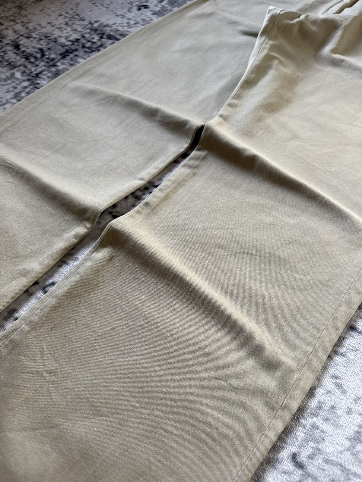 45rpm Vintage 45Rpm Japan Beige Sand Loose Chino pants Size US 29 - 6 Thumbnail