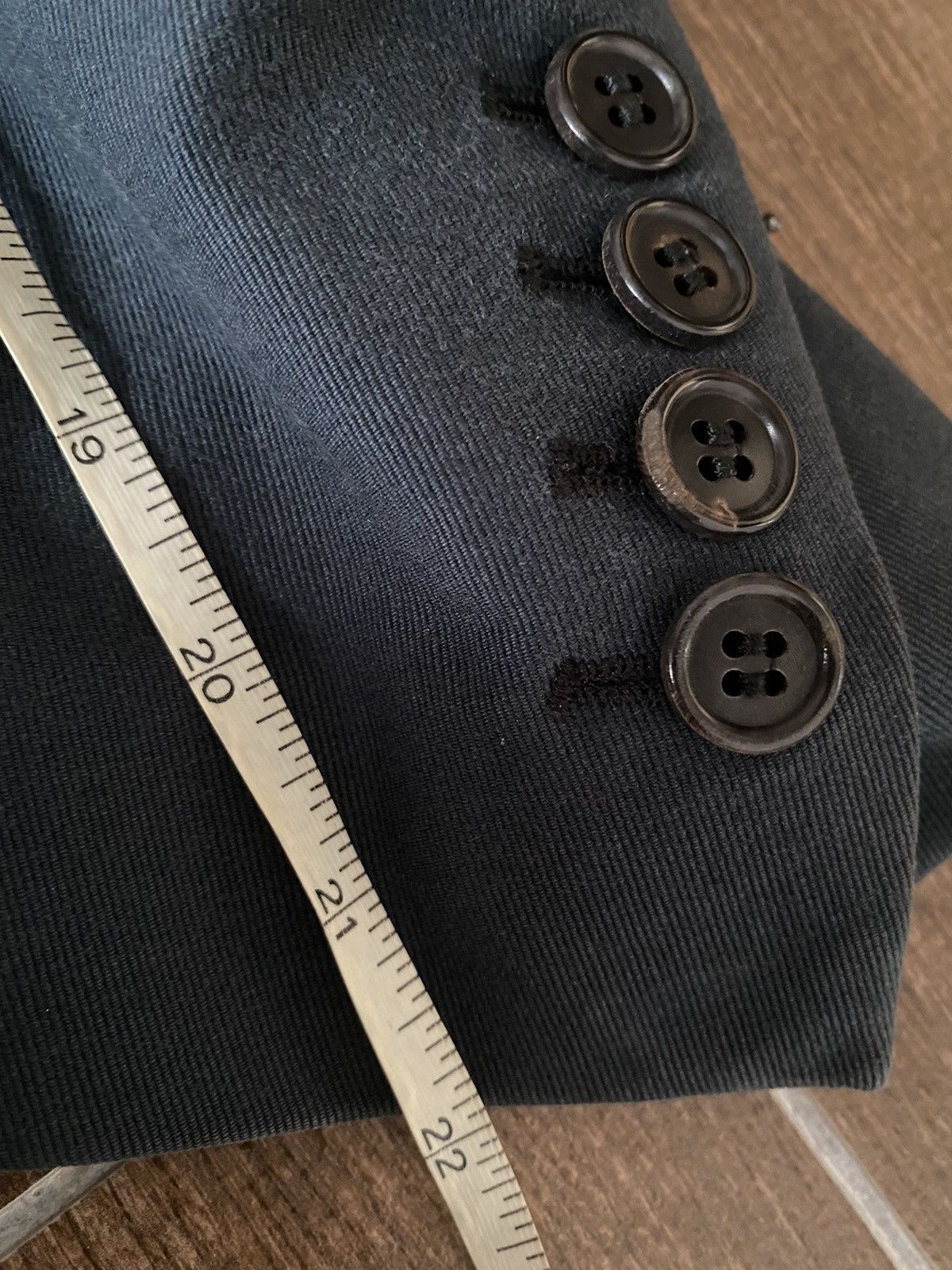 Ann Demeulemeester SS97 Ann Demeulemeester twisted sleeve blazer Size S / US 4 / IT 40 - 12 Thumbnail