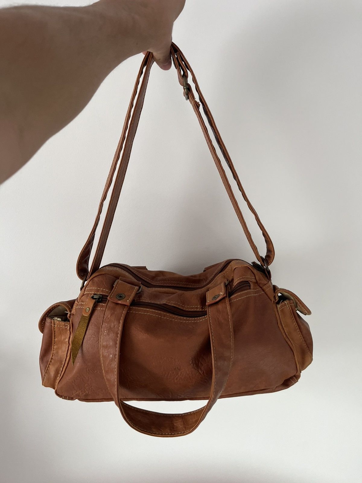 Diesel Diesel vintage y2k leather bag multiple cargo Size ONE SIZE - 5 Thumbnail