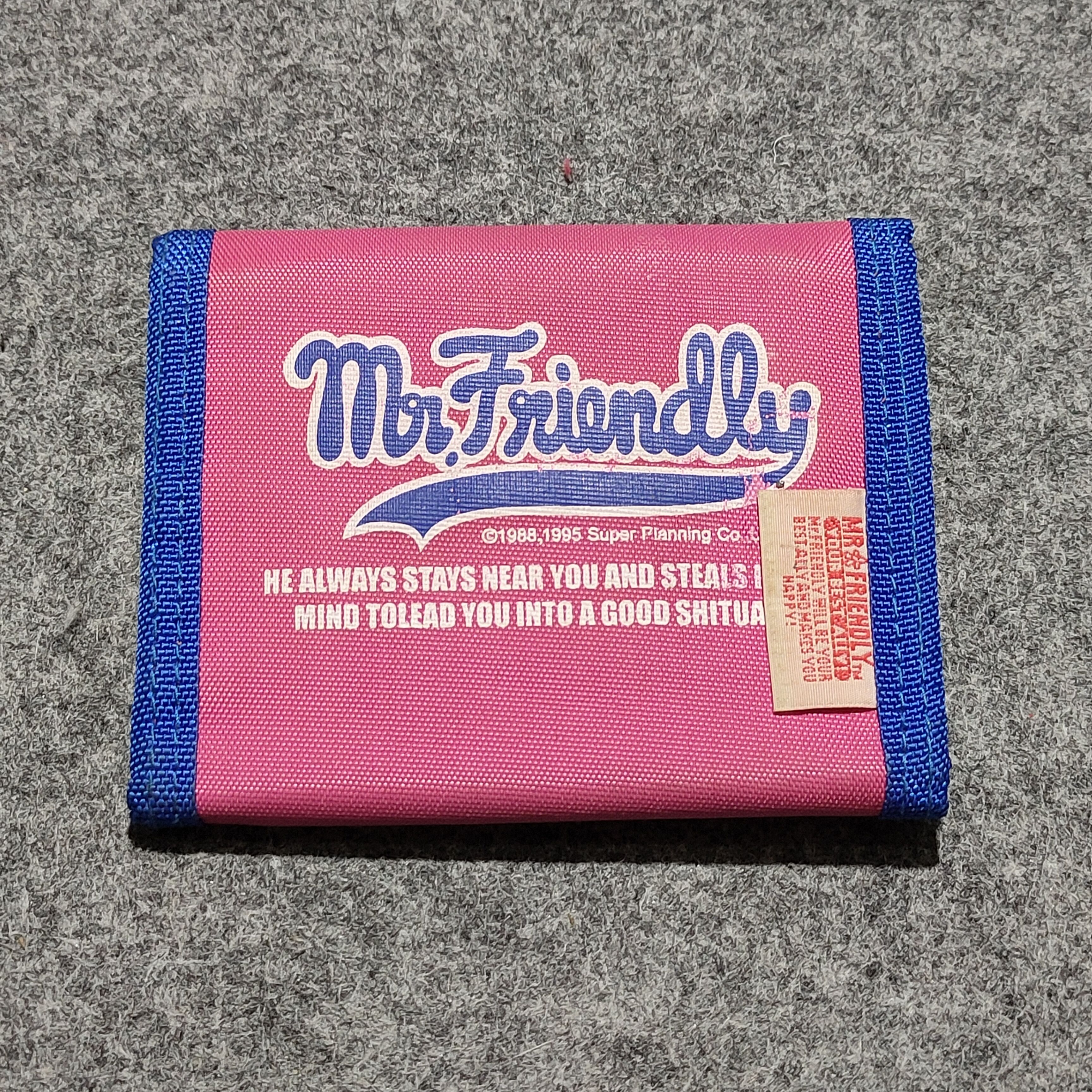 Japanese Brand × Vintage 📍Vintage 1995 Mr.Friendly Japanese Brand Wallet Size ONE SIZE - 2 Thumbnail