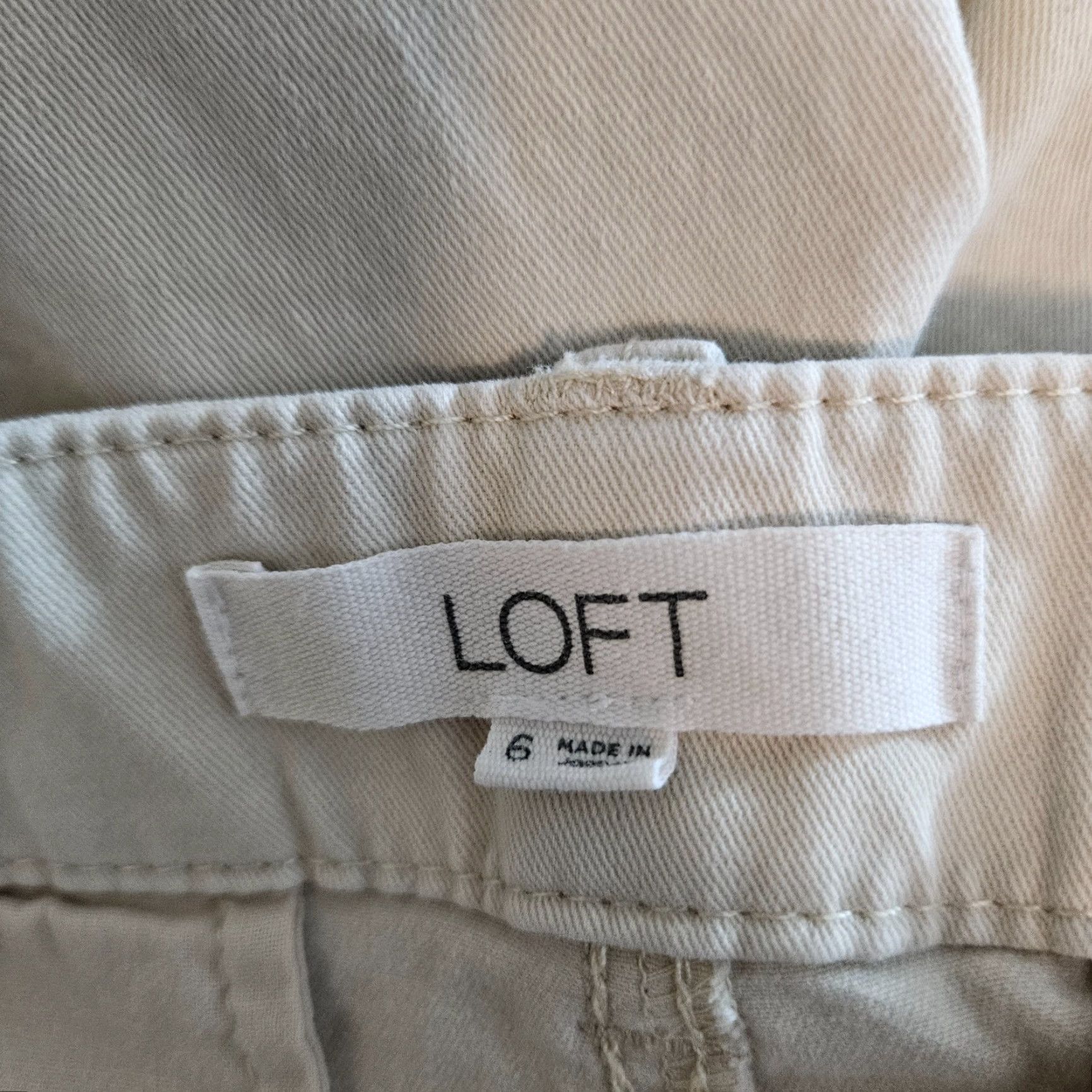 Loft VINTAGE: No LOFT Shorts Shirt? Size 28" / US 6 / IT 42 - 5 Thumbnail