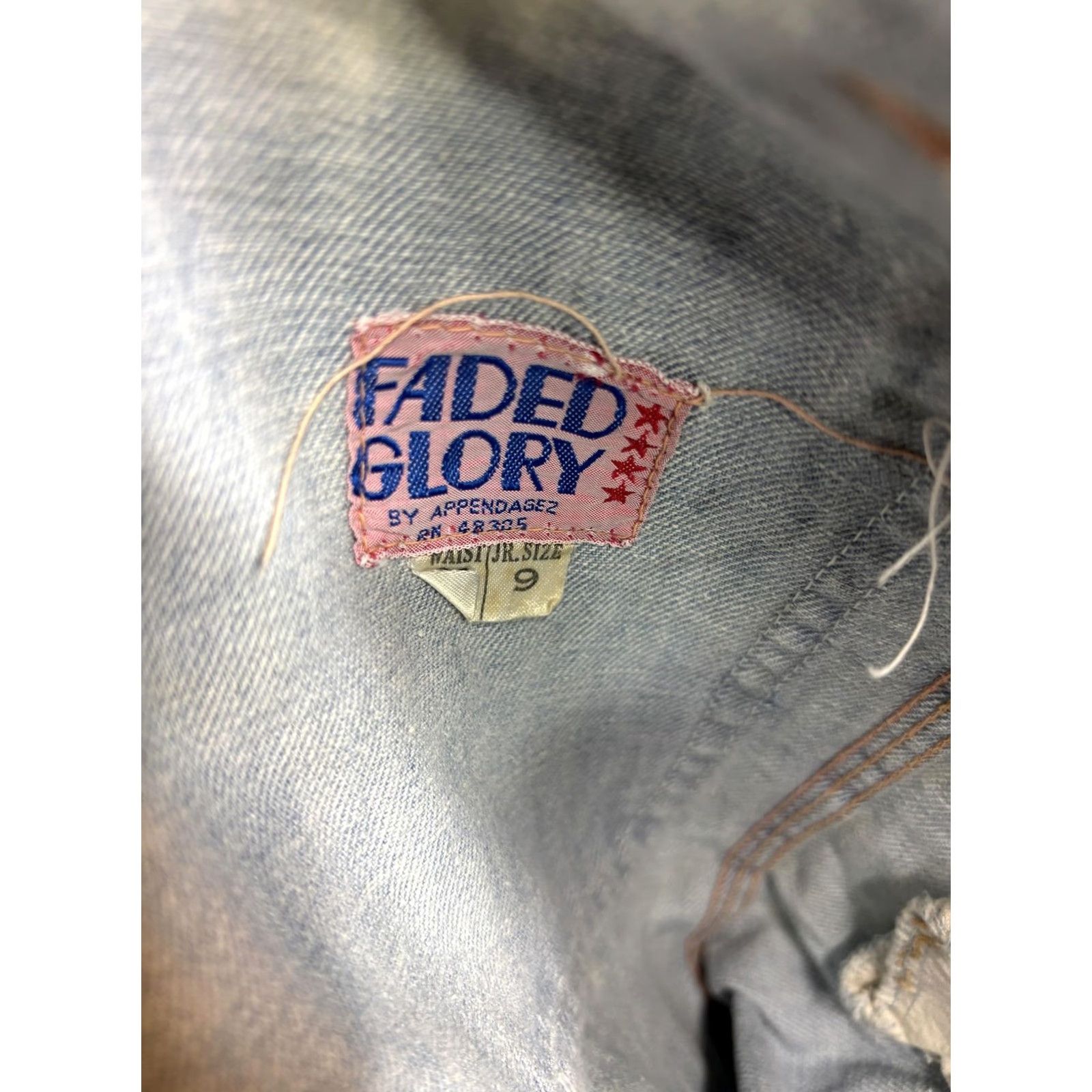 Faded Glory VTG 80's Faded Glory Jeans Womens 9 Light Wash Bootcut Flare Low Rise Denim Blue Cotton Blend Pockets 31 In Inseam Mens Womens Boys Girls Size 30" / US 8 / IT 44 - 6 Thumbnail