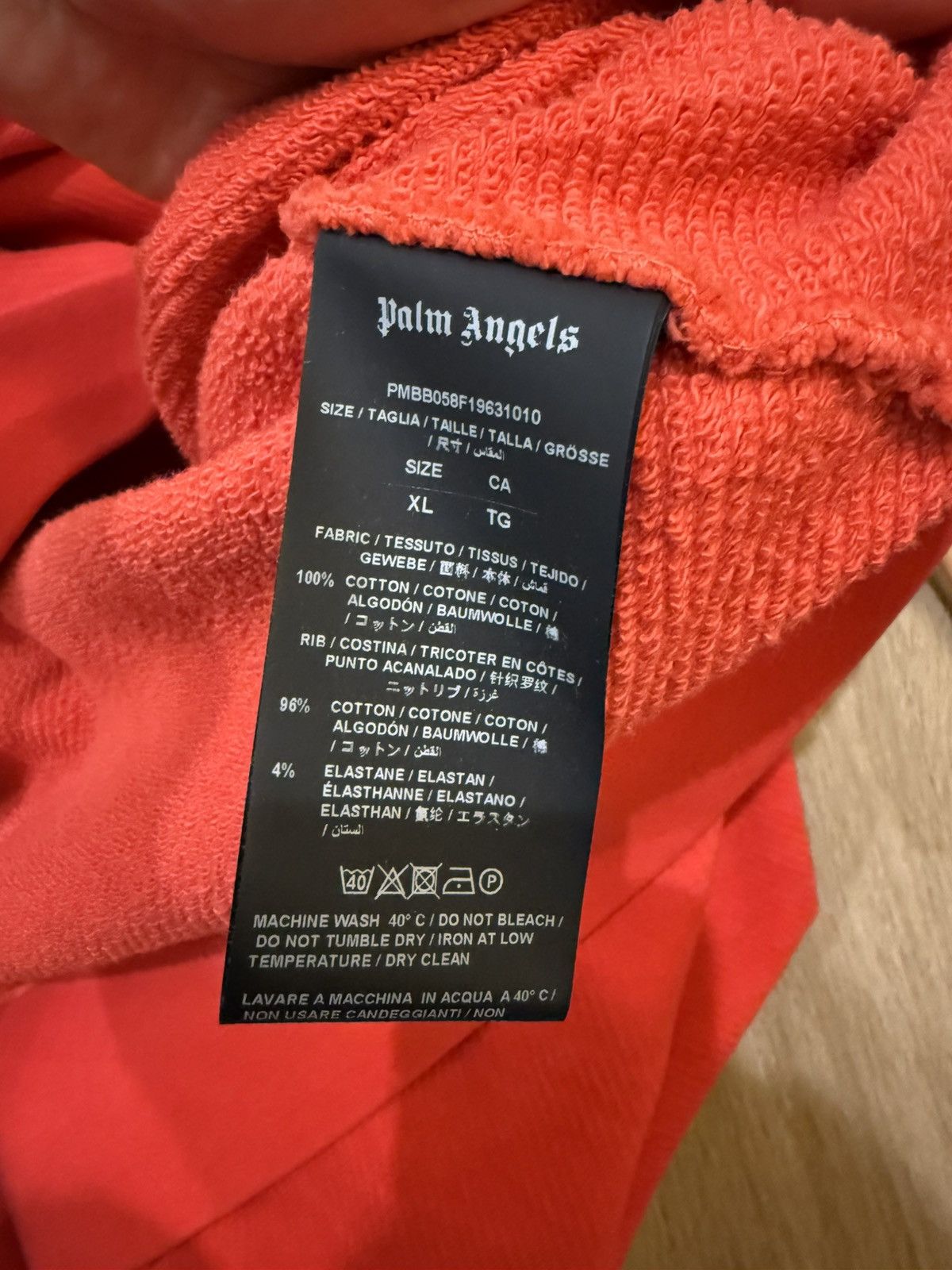 Palm Angels Palm Angels Logo Hoodie Size US XL / EU 56 / 4 - 7 Thumbnail