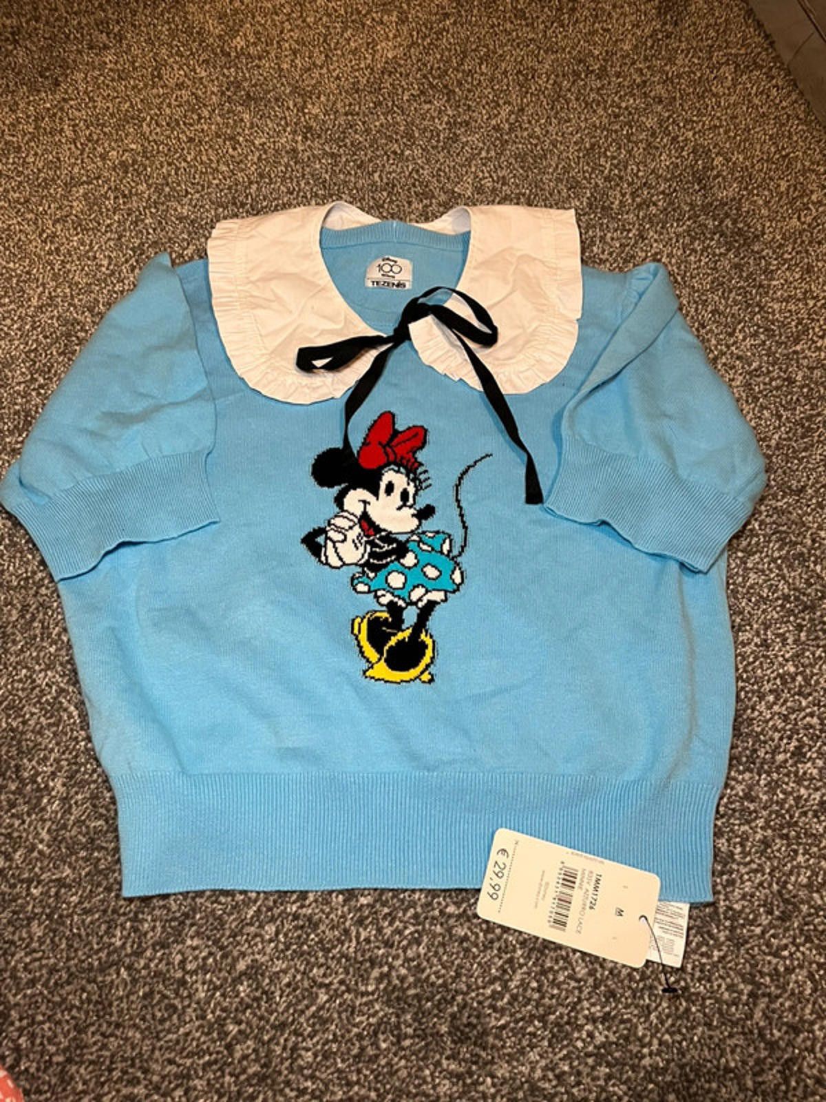 Other DISNEY cropped Print T-shirt Jumper NEW with tags rpr €30 Size M / US 6-8 / IT 42-44 - 1 Thumbnail