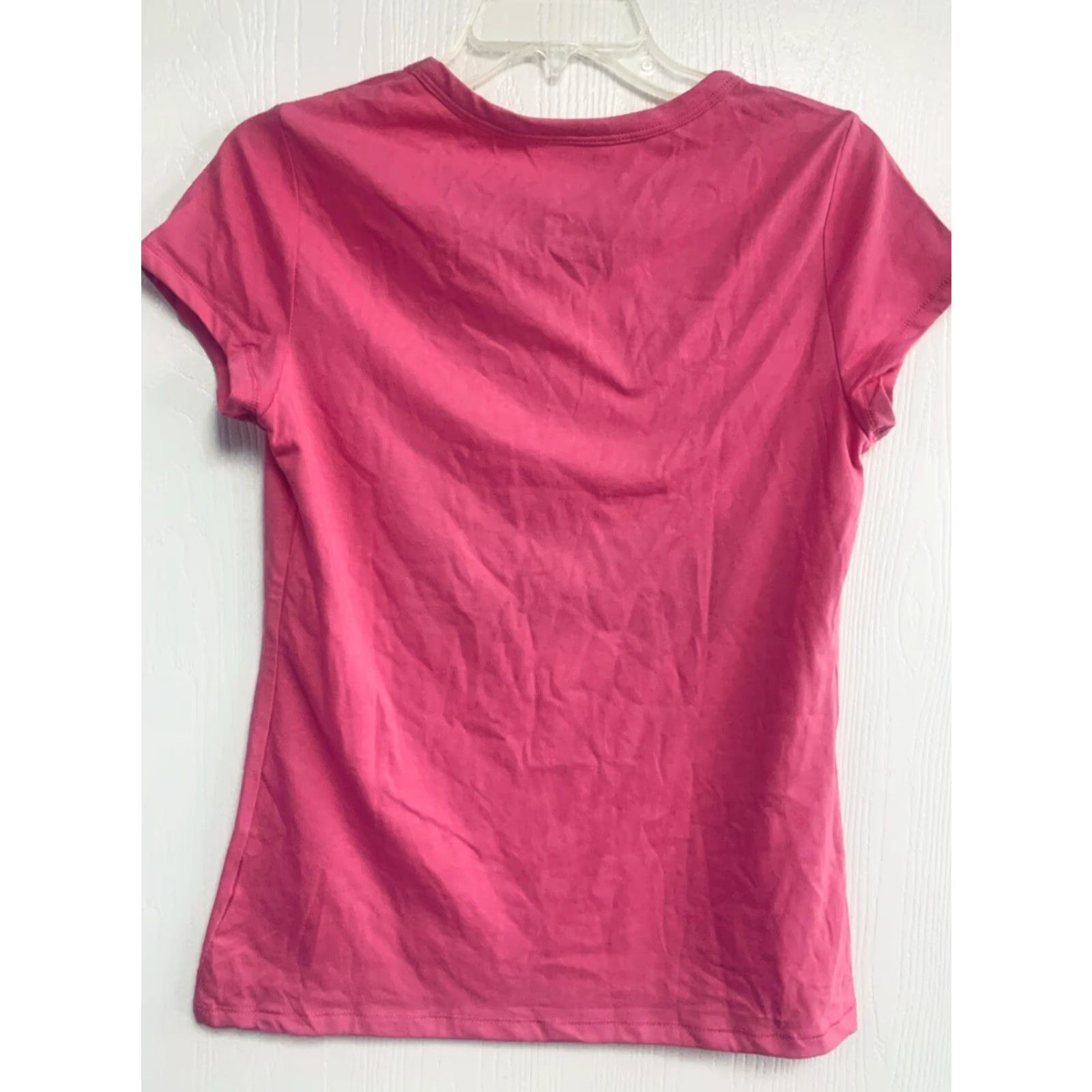 Vintage Nobo No Boundaries Juniors Tee Short Sleeve Stretch Pink Size 11/13 NEW Size 32" / US 10 / IT 46 - 3 Thumbnail