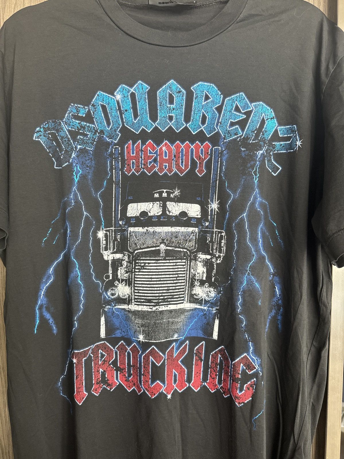 Dsquared2 Dsquared2 Heavy Trucking 2017 Tour Tshirt Size US XL / EU 56 / 4 - 1 Thumbnail