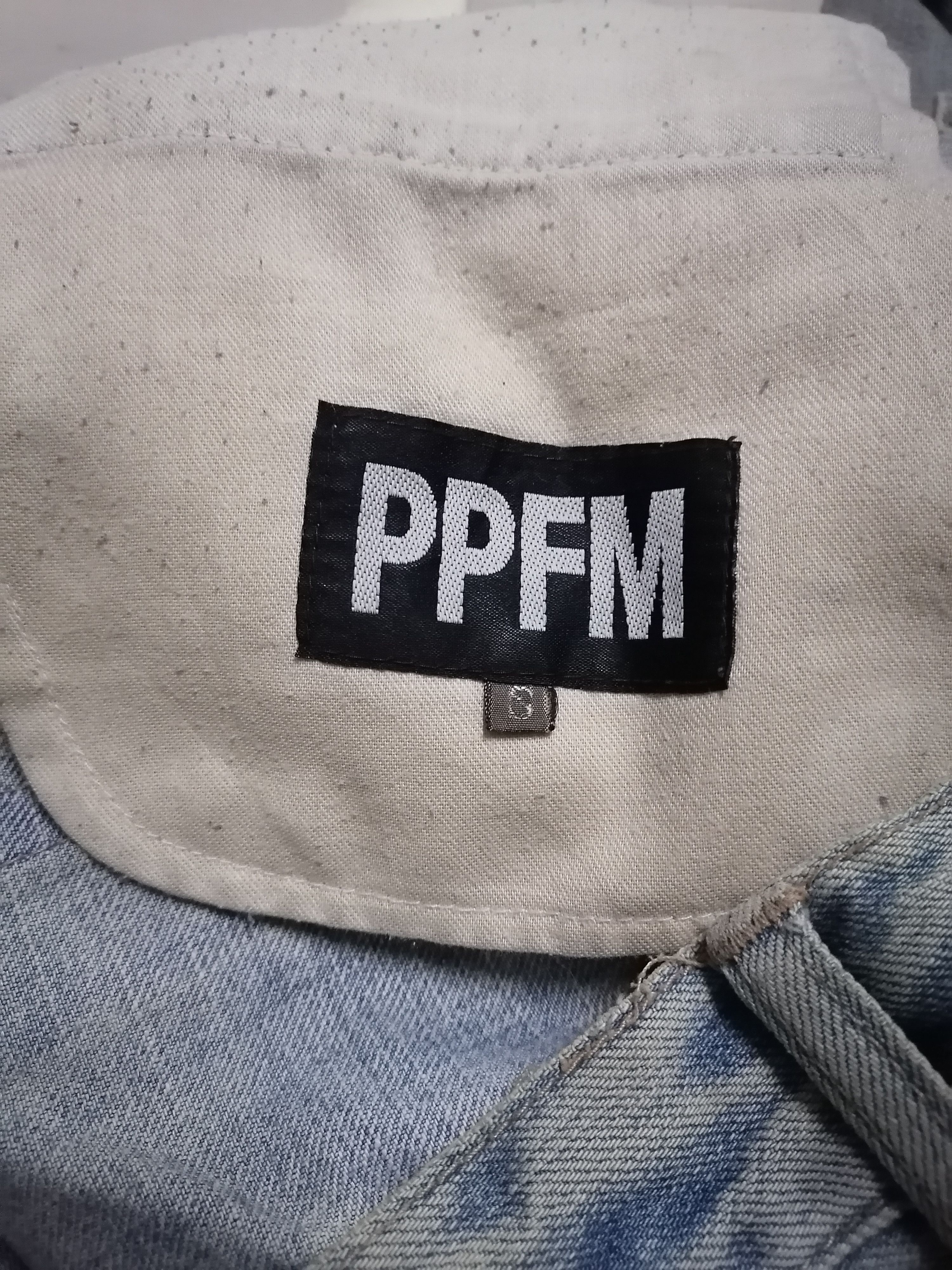PPFM 🔥PPFM Double Waist Distressed Denim Jeans⚡⚡⚡ Size US 32 / EU 48 - 11 Thumbnail