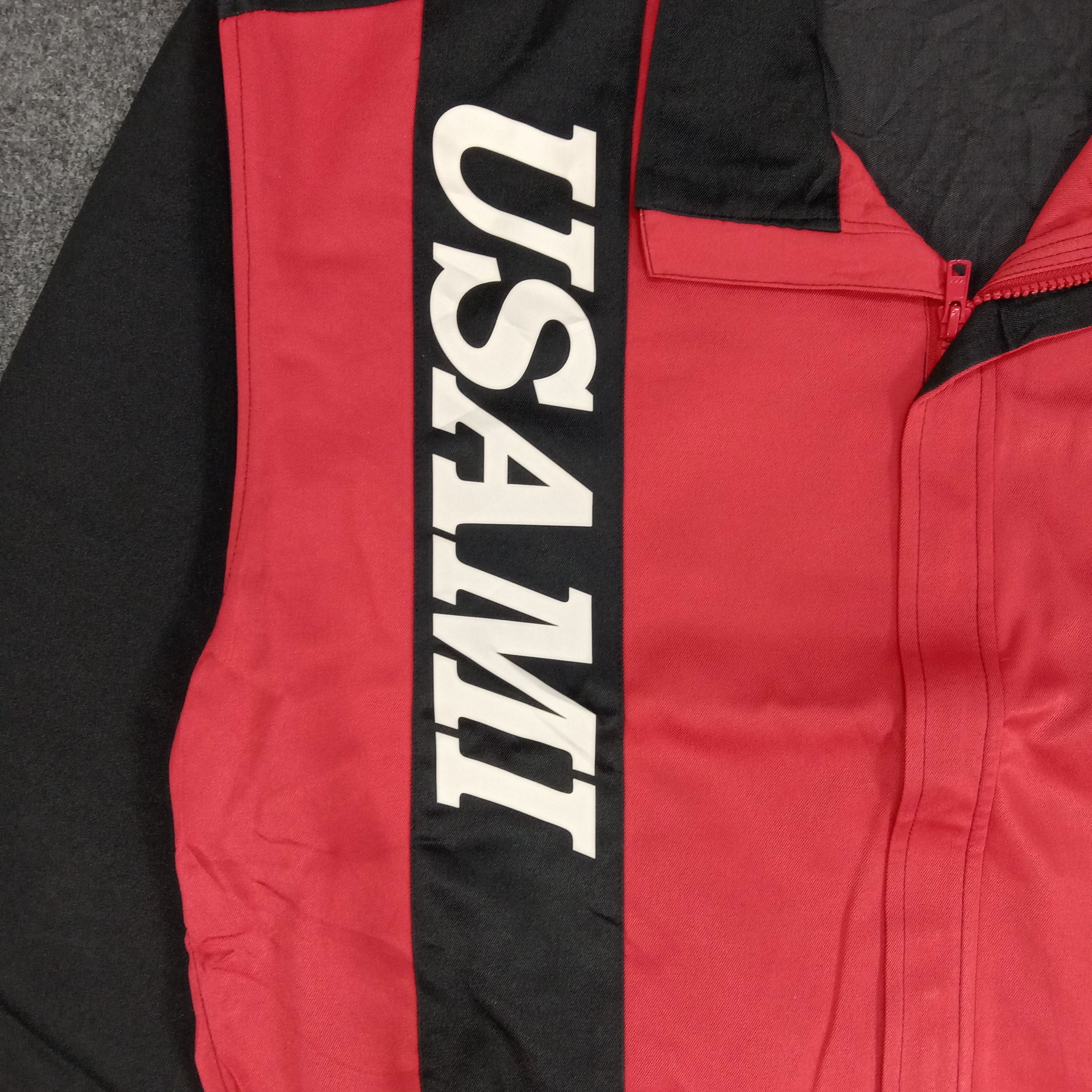Vintage Usami Car Care Service Center Racing Staff Jacket Size US L / EU 52-54 / 3 - 2 Thumbnail