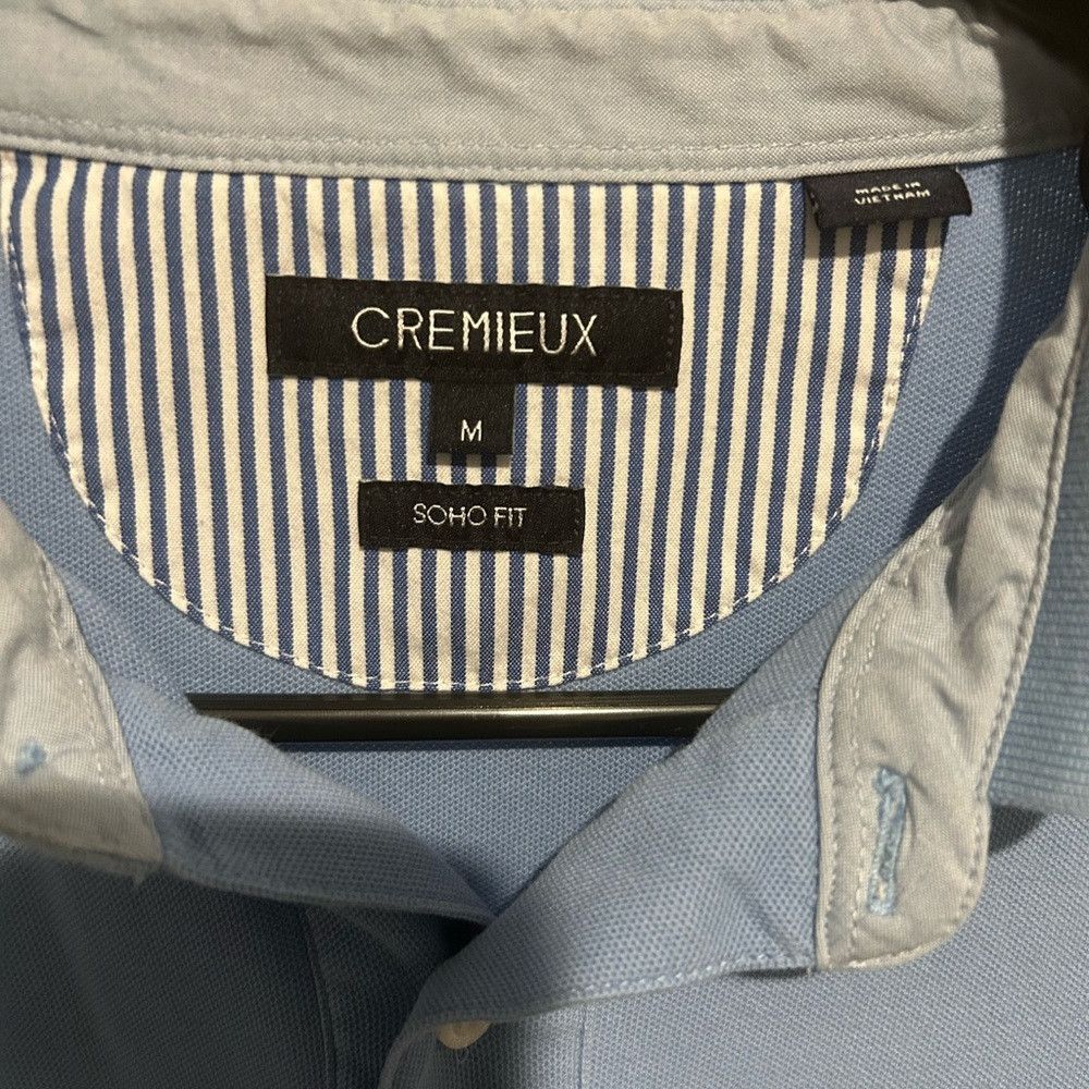 Daniel Cremieux Daniel Cremieux Light Blue Polo Shirt with Classic Design Size US M / EU 48-50 / 2 - 2 Thumbnail
