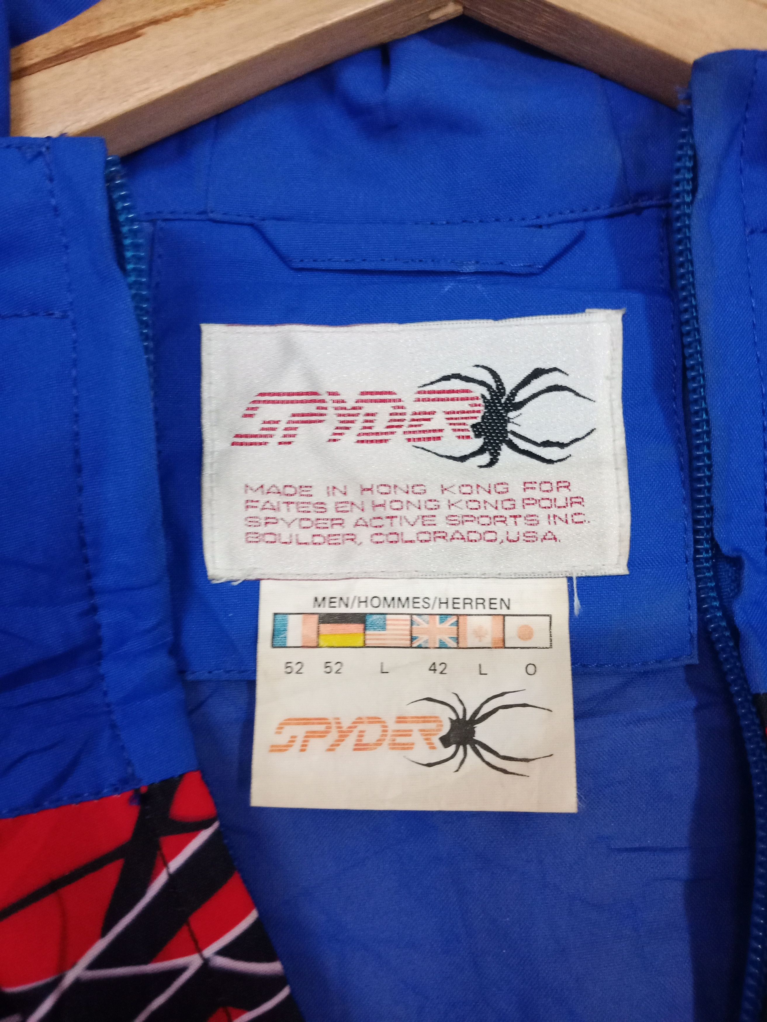 Spyder Spyder Spiderman Anorak #D Size US XL / EU 56 / 4 - 11 Thumbnail