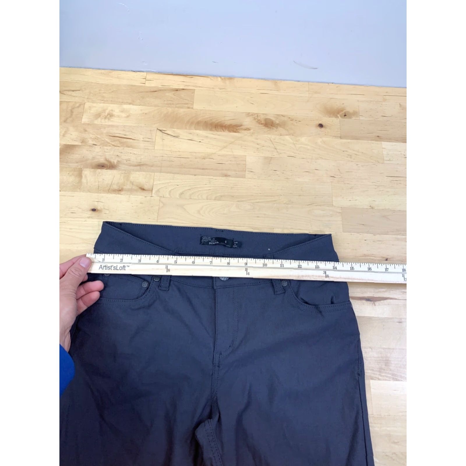 Prana prAna Pants Womens 6 Gray Casual Outdoor Stretch Hiking 10668 Size 28" / US 6 / IT 42 - 6 Thumbnail