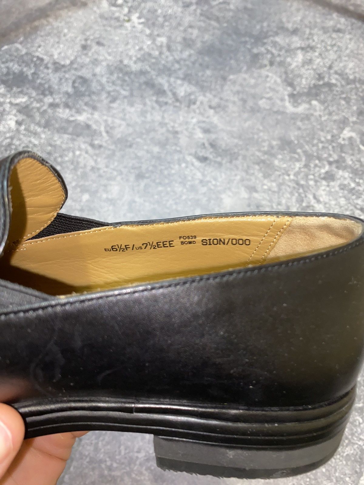 Bally Leather Slip On Loafers
