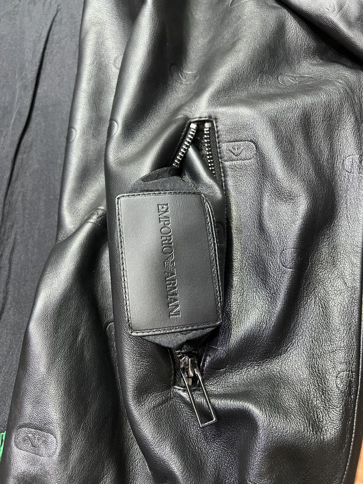 Emporio Armani Emporio Armani reversible leather jacket Size US M / EU 48-50 / 2 - 6 Thumbnail