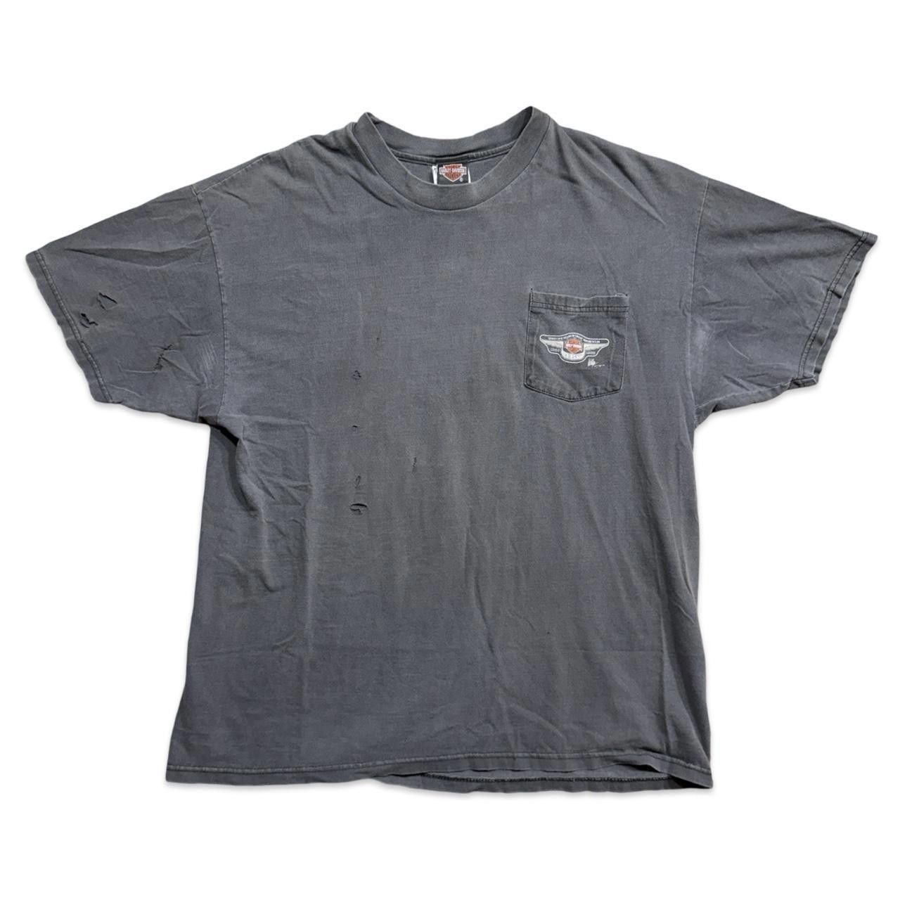 Designer Vintage Harley Davidson 95th Willie G Graphic T-Shirt Size US XL / EU 56 / 4 - 1 Thumbnail