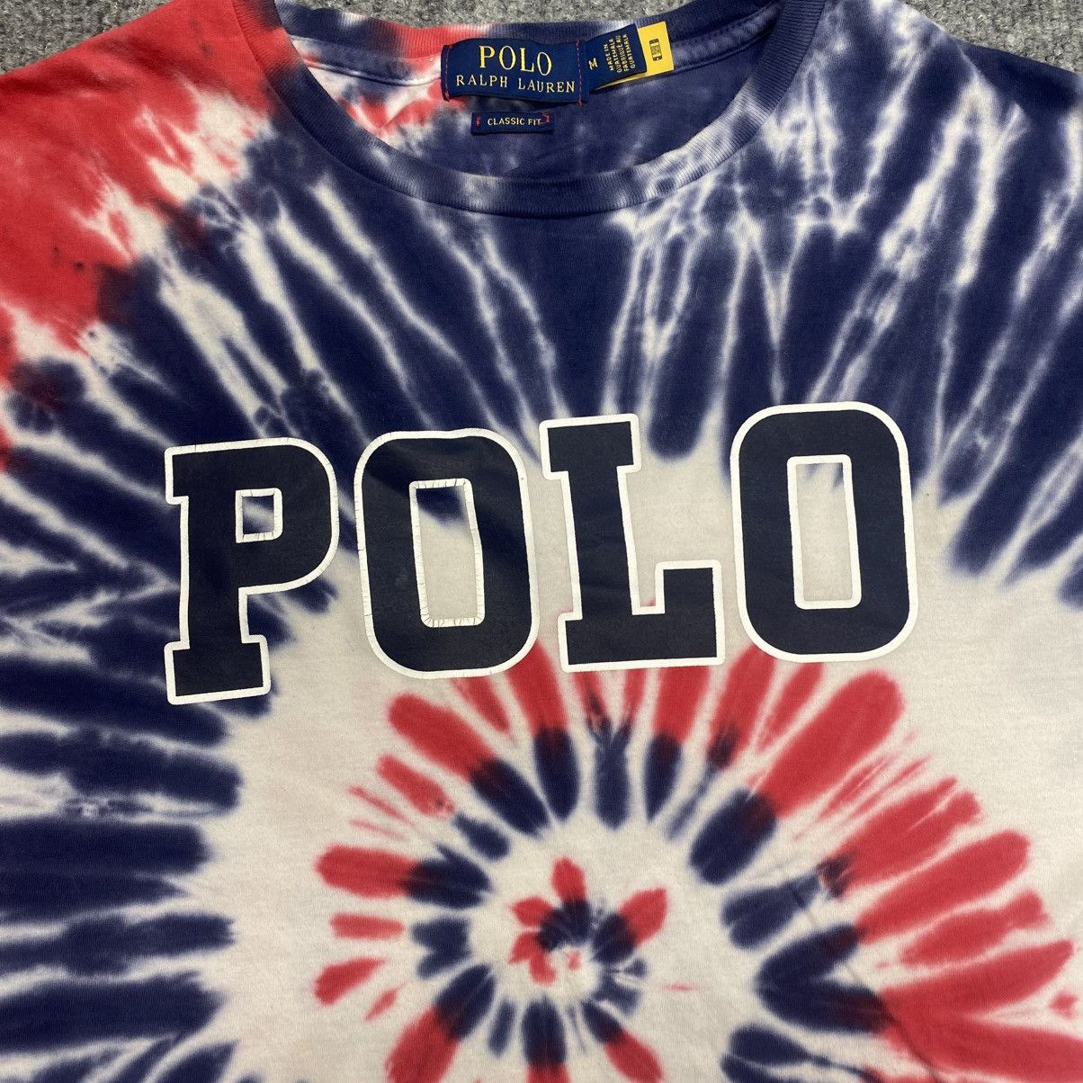 Polo Ralph Lauren Polo Ralph Lauren Classic Fit Tie-Dye T-Shirt Size Medium Size US M / EU 48-50 / 2 - 4 Thumbnail