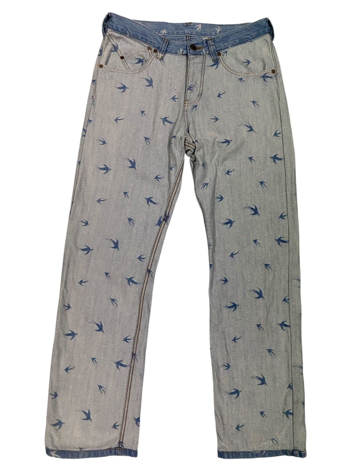Tsumori Chisato Tsumori Chisato Inside-Out Jeans – Japanese Designer Archive Size US 32 / EU 48 - 1 Thumbnail