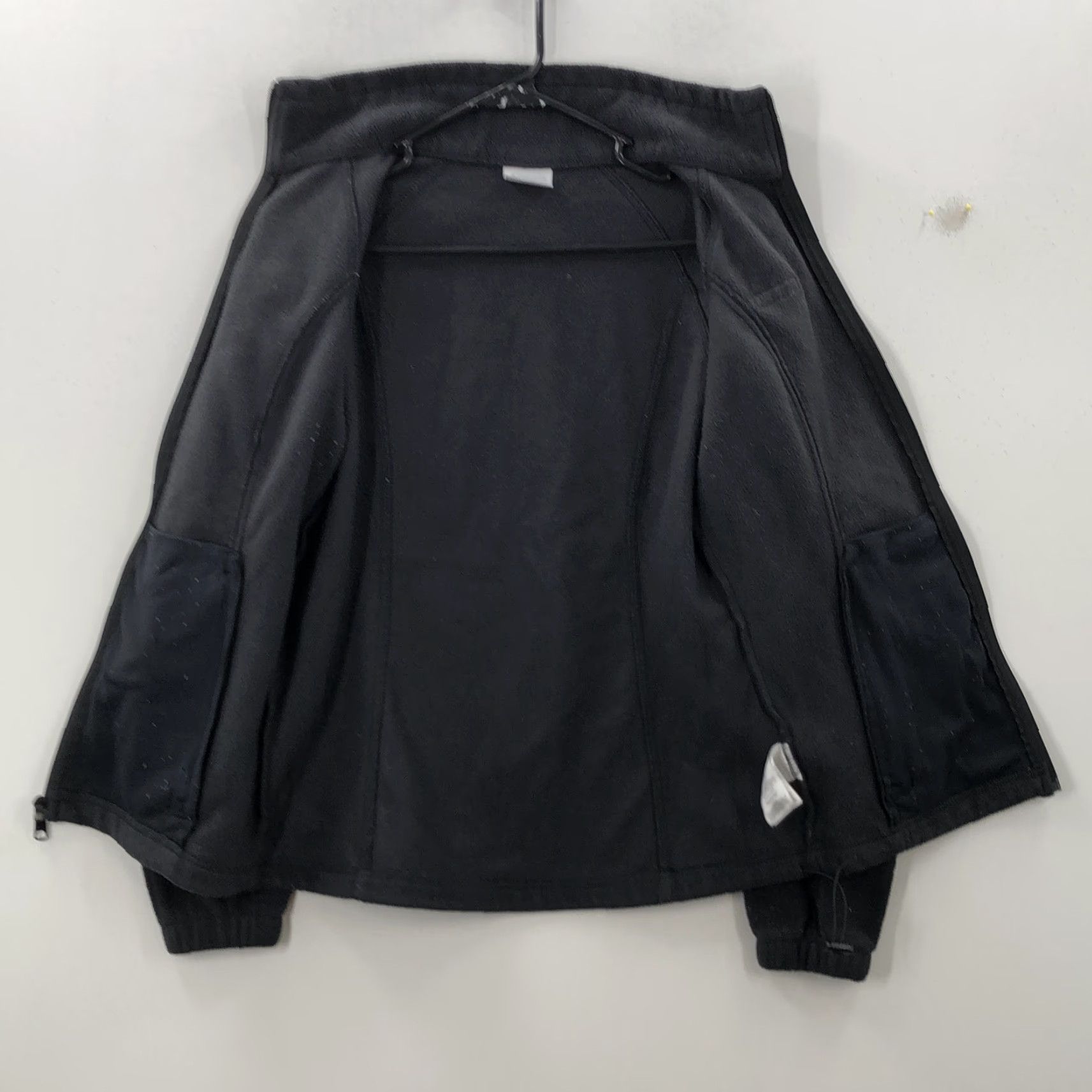 Vintage Columbia Jacket Mens Black Fleece Full Zip Front Pockets Size M Winter Outdoor Casual Regular Fit Middle Length Size US M / EU 48-50 / 2 - 5 Thumbnail