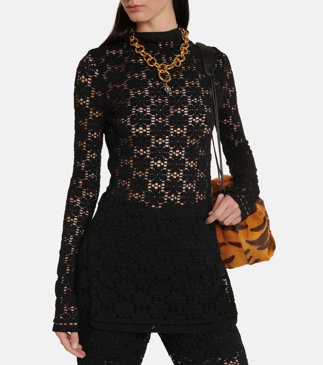 Jil Sander o1y1025 Turtleneck Sweater in Black Size XS / US 0-2 / IT 36-38 - 4 Thumbnail