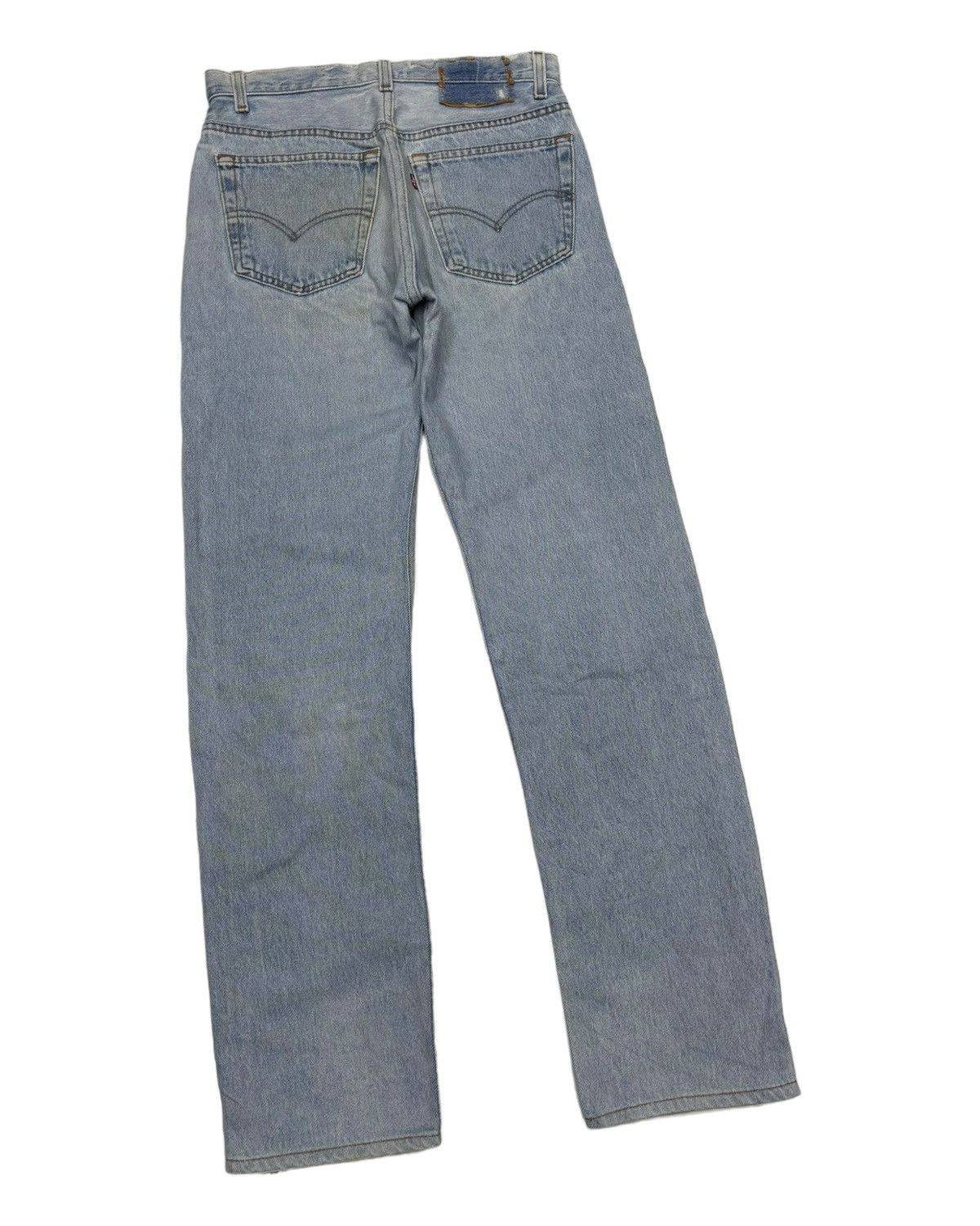 Levi's VINTAGE LEVIS 501 MADE IN USA DISTRESSED DENIM Size US 28 / EU 44 - 4 Thumbnail