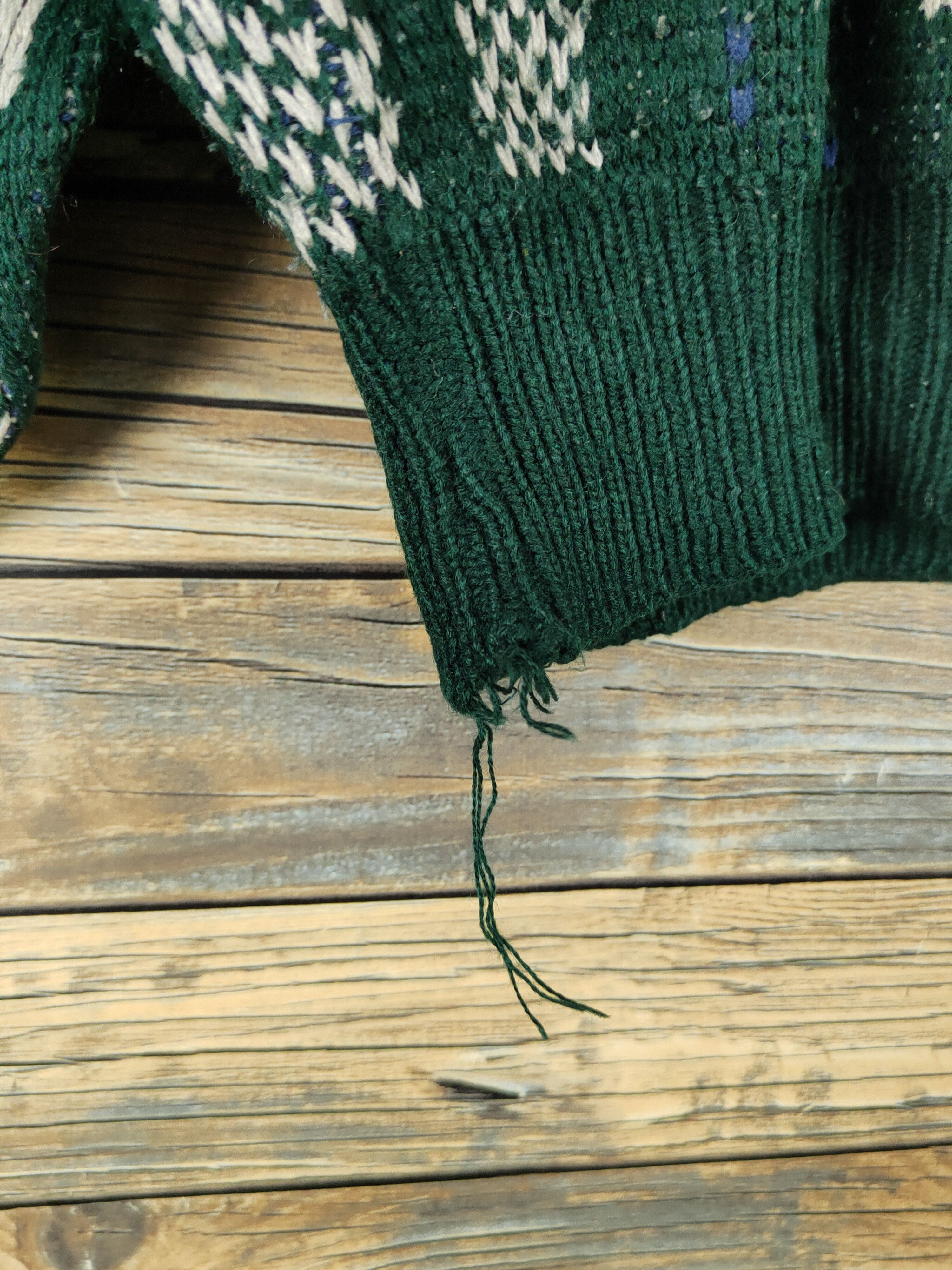 Vintage D Bound Broom Dark Green Knitwear Sweatshirts#W1673 Size US M / EU 48-50 / 2 - 4 Thumbnail