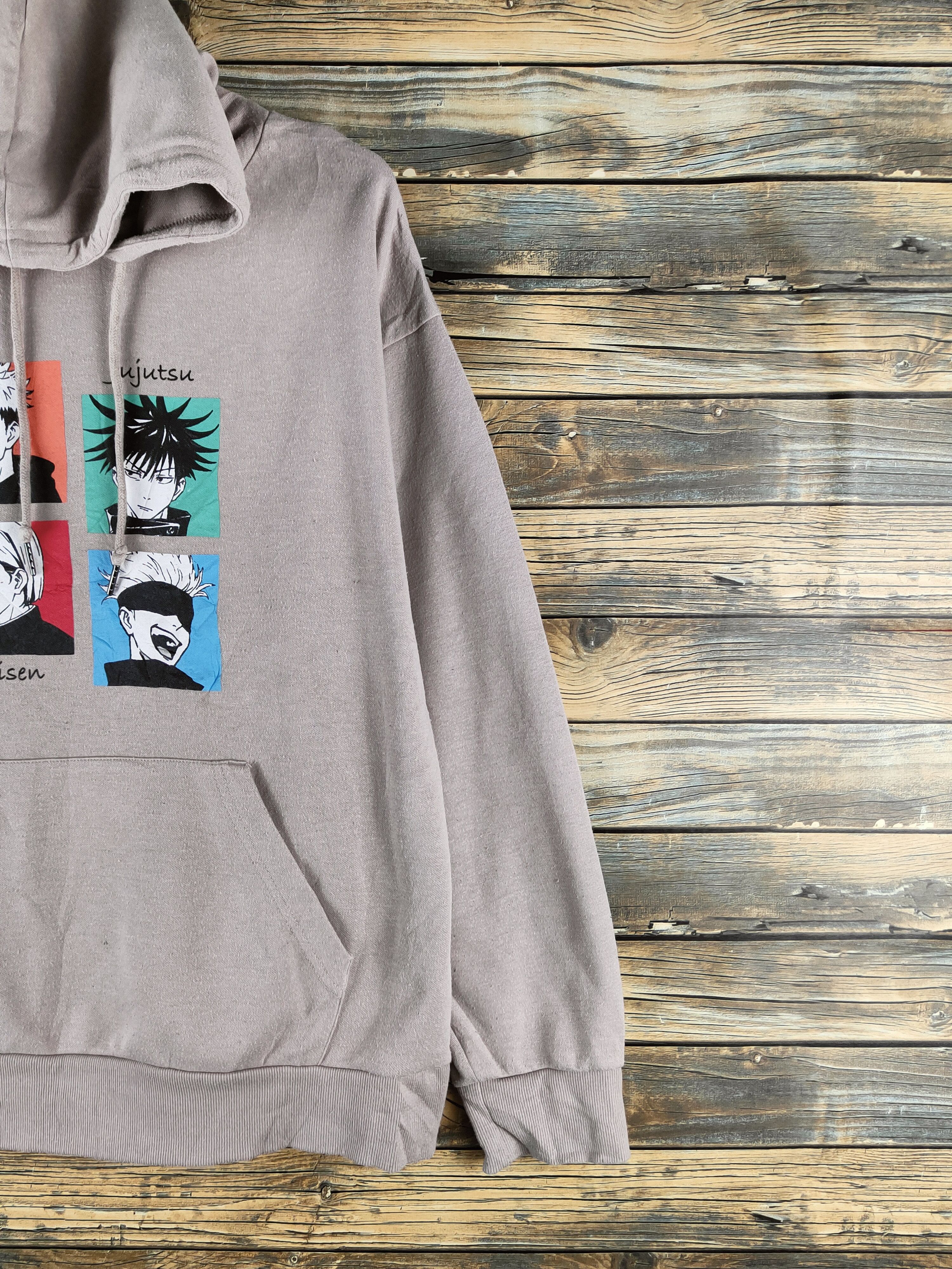 Japanese Brand 💥 JAPAN BAND💥 Beige Hoodie Sweatshirts Size US L / EU 52-54 / 3 - 5 Thumbnail