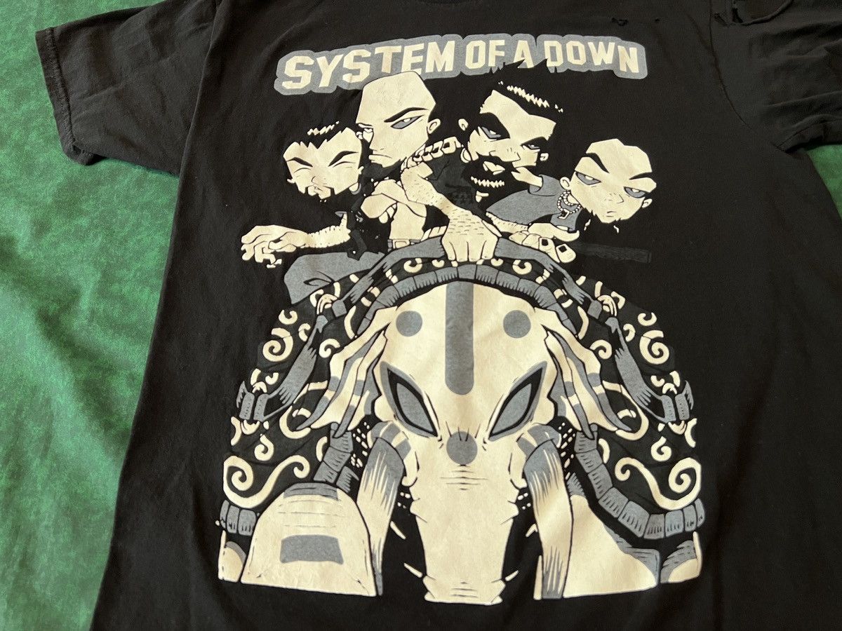 Band Tees × Vintage Vintage System Of A Down SOAD Andy, Serj Daron Savo Aerials Size US L / EU 52-54 / 3 - 2 Thumbnail