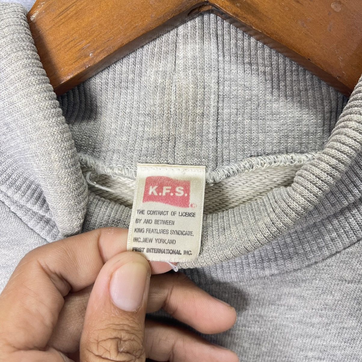 Vintage Vintage Olive Oyl “King of Character” Mock Neck Sweatshirt Size US S / EU 44-46 / 1 - 8 Thumbnail