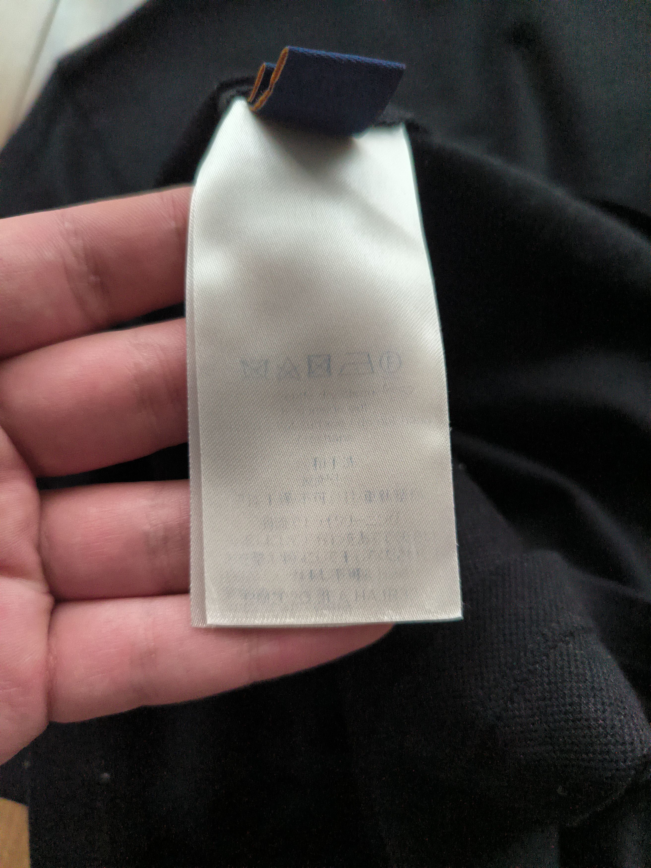 Louis Vuitton LV Black Polo Shirt, size L, very good condition Size US L / EU 52-54 / 3 - 6 Thumbnail