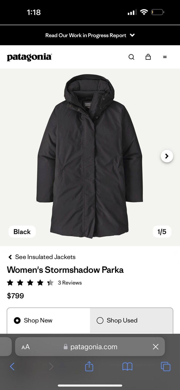 Patagonia Patagonia StormShadown Size M / US 6-8 / IT 42-44 - 10 Thumbnail