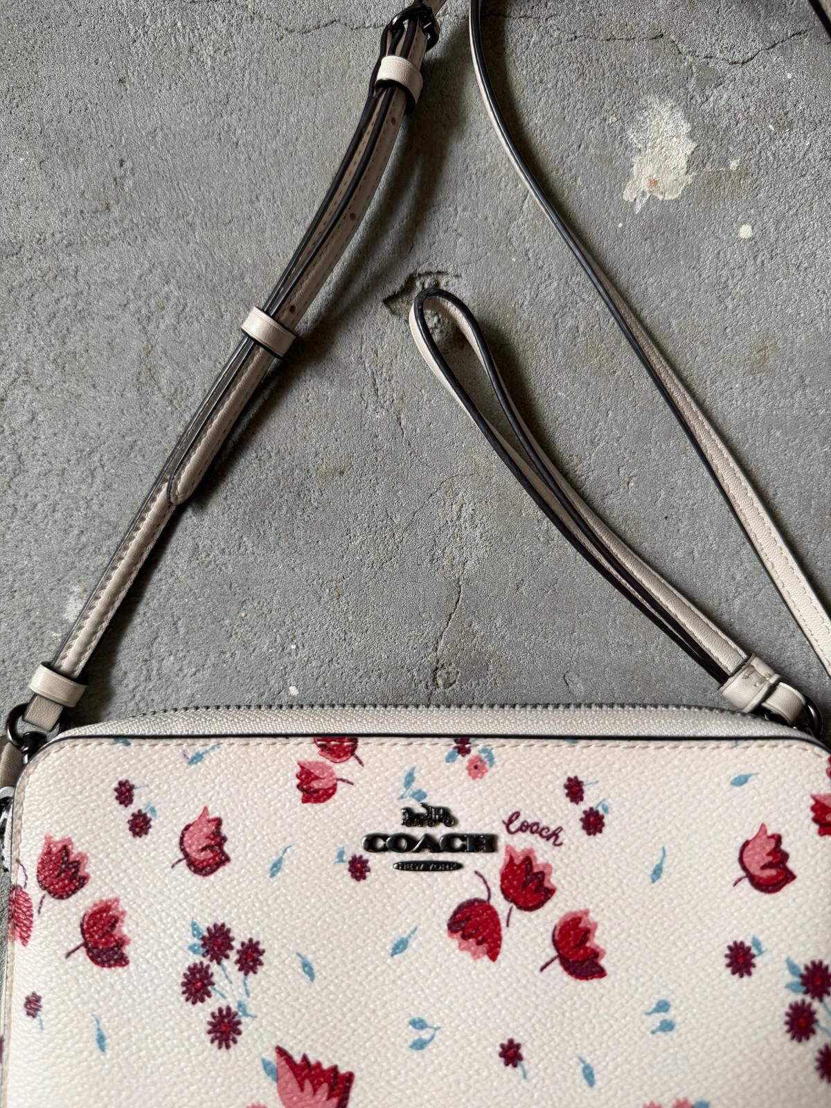 Coach Coach Flower Kira Crossbody Bag White Size ONE SIZE - 5 Thumbnail