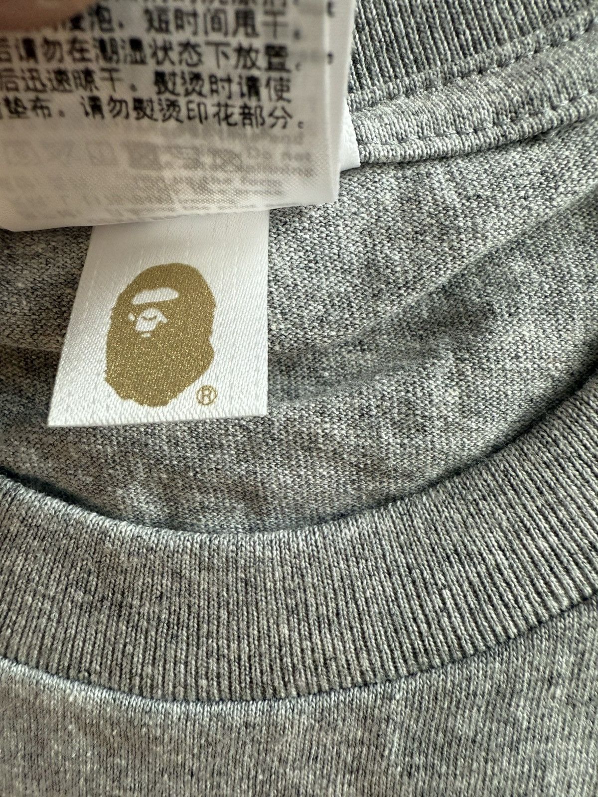 Bape Bape ape face tee Size US L / EU 52-54 / 3 - 6 Thumbnail