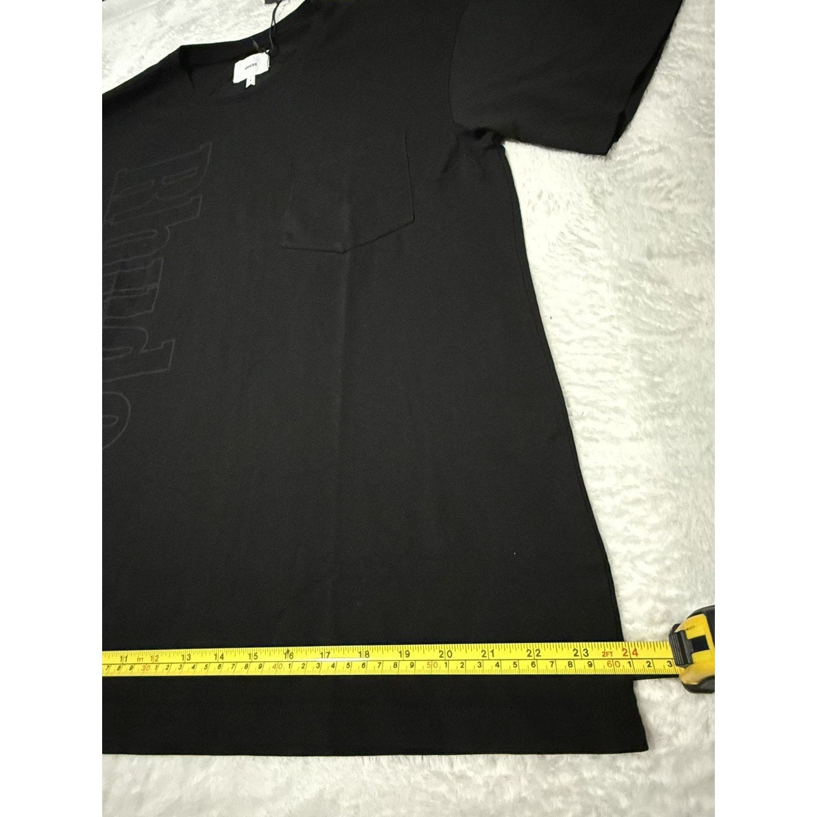 Rhude Rhude Side Logo Pocket T-Shirt Black Sz Medium fits XL Size US M / EU 48-50 / 2 - 7 Thumbnail