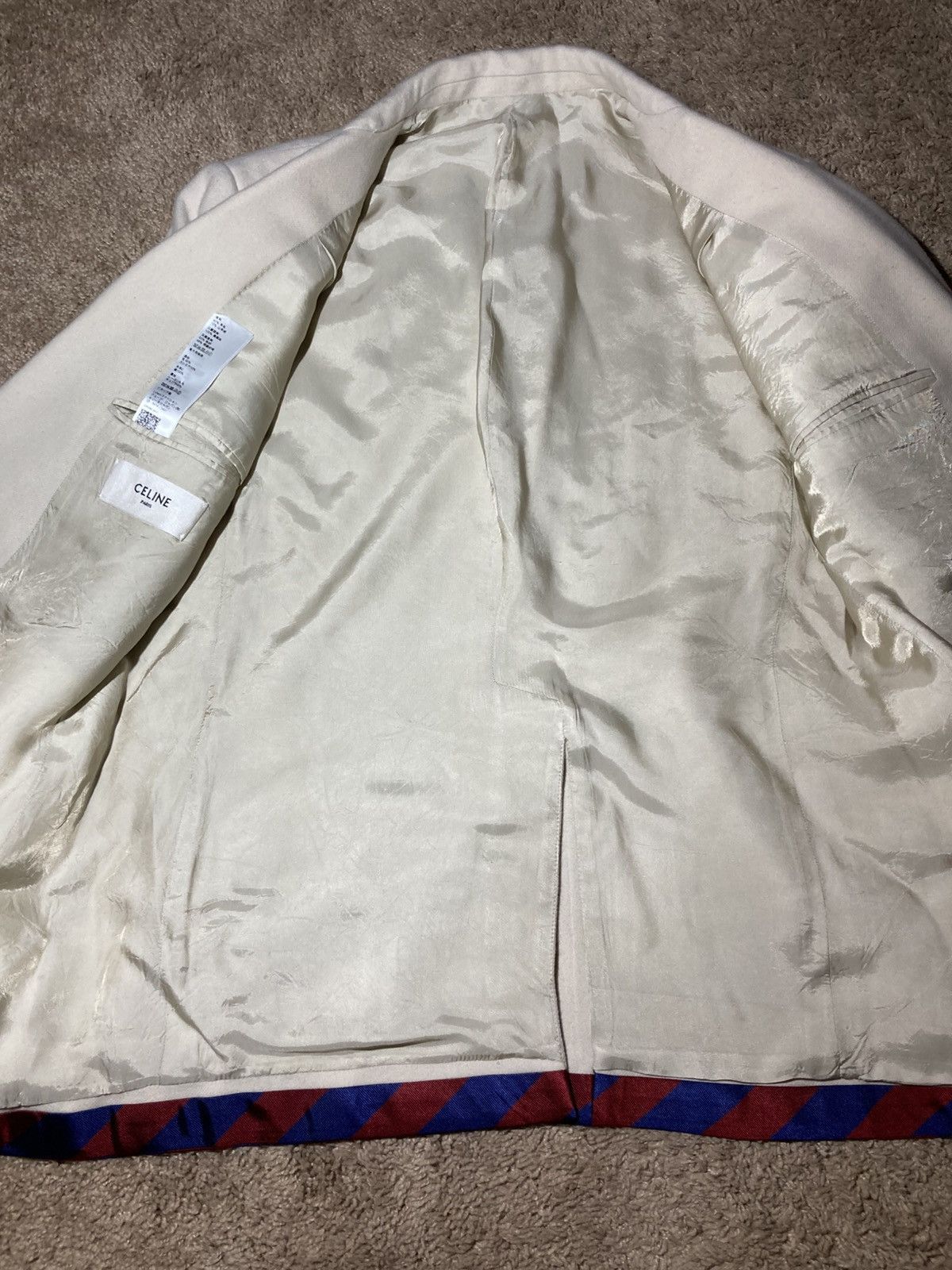 Celine SS25 54IT Celine Embroidered Classic Blason Jacket Braided Size 54R - 7 Thumbnail