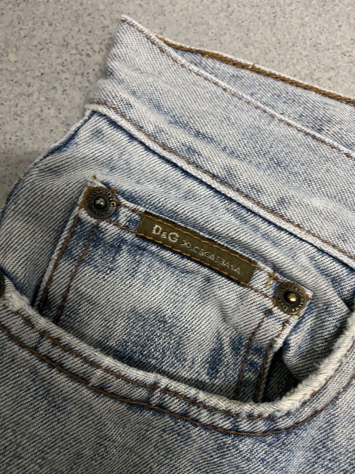 Dolce & Gabbana × Vintage Vintage Dolce&Gabbana Distress Denim Jeans Size US 29 - 6 Thumbnail