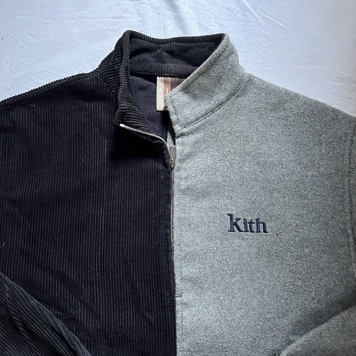 Kith Kith Dion Combo Grey/Navy Quarter Zip Size US S / EU 44-46 / 1 - 2 Thumbnail