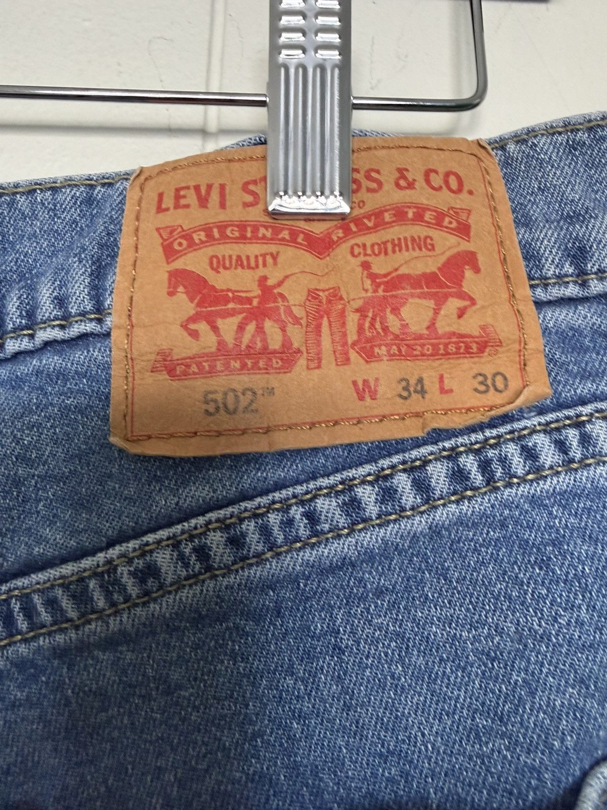 Levi's Levi's 502 blue jeans Size US 34 / EU 50 - 5 Thumbnail