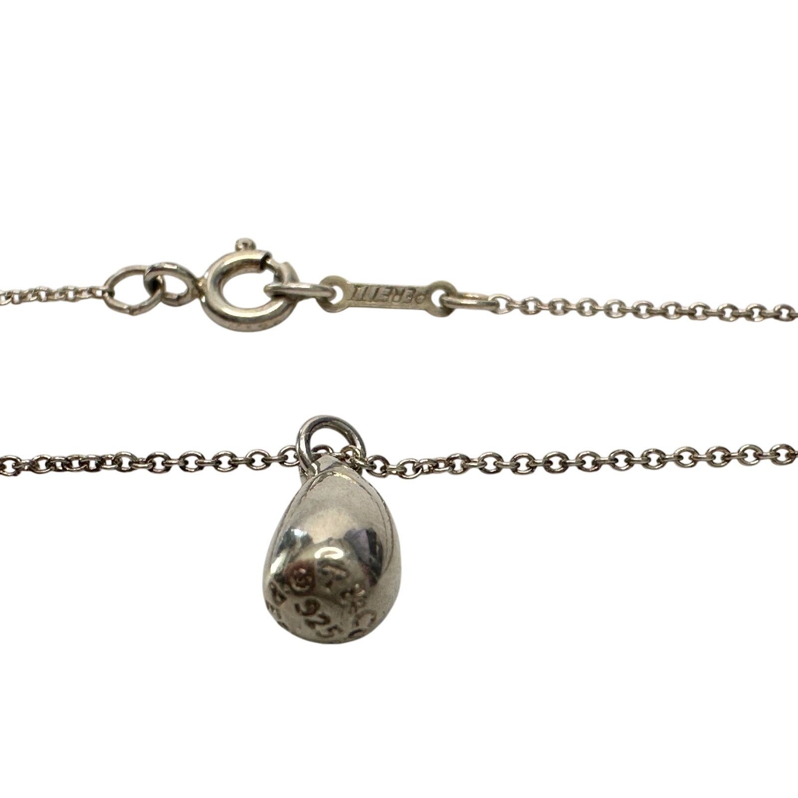 Tiffany & Co. Tiffany & Co Elsa Peretti Small Teardrop Pendant Necklace Size ONE SIZE - 10 Thumbnail