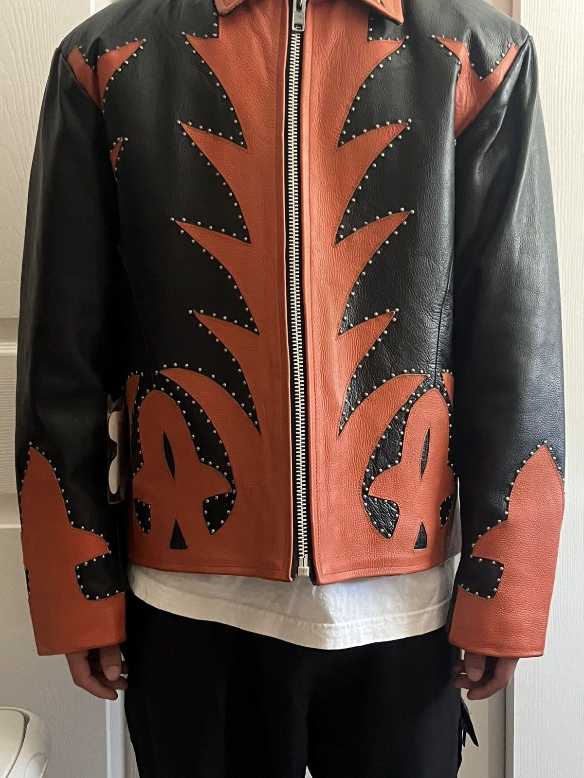Vintage 2002 Vintage Leather Hasbro Jacket Size US L / EU 52-54 / 3 - 1 Thumbnail