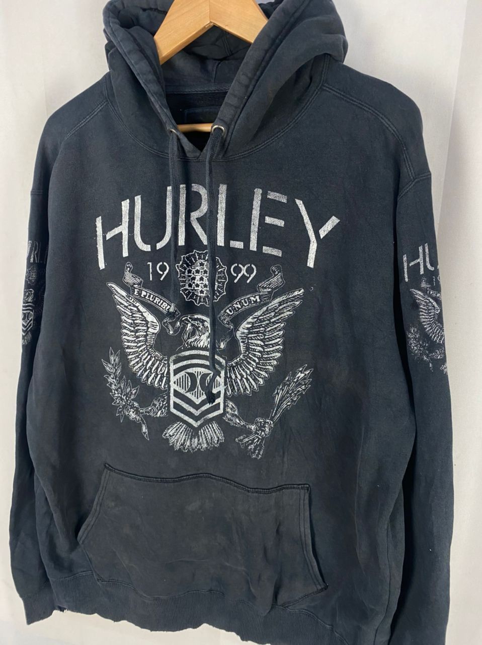 Hurley Hurley printed distressed hoodie pullover Size US L / EU 52-54 / 3 - 3 Thumbnail