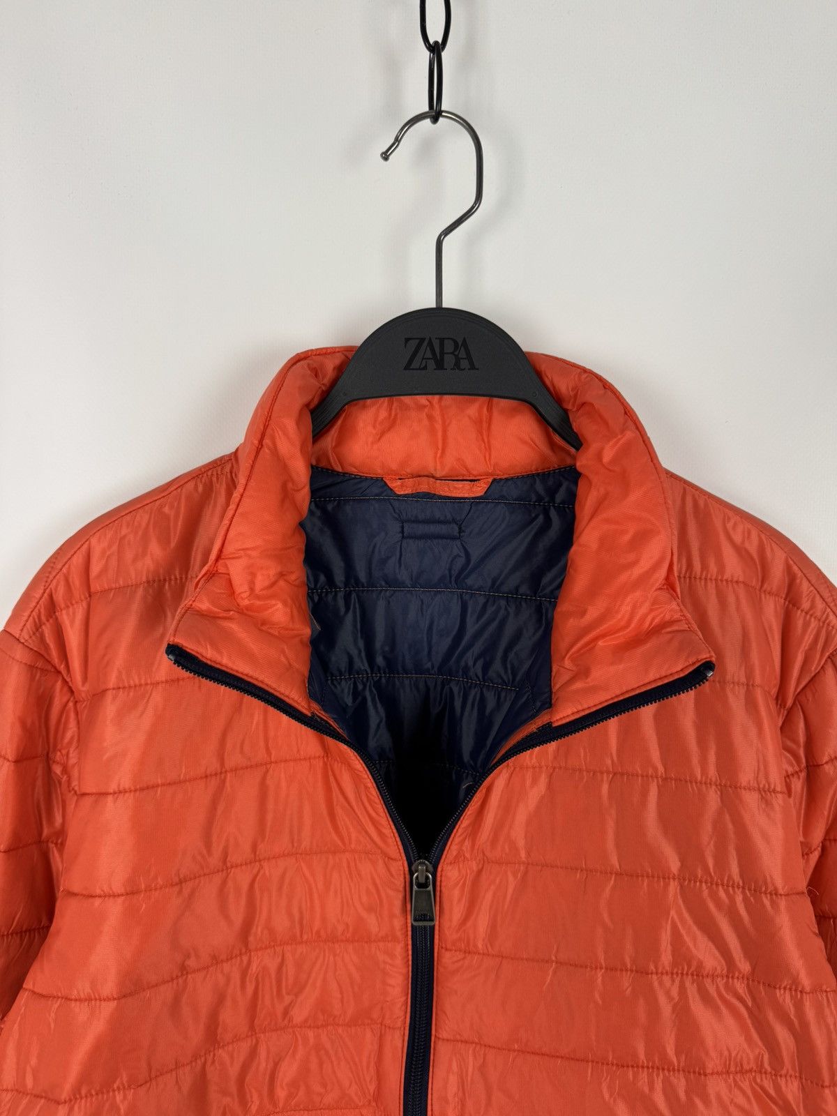 Napapijri Napapijri Quilted Orange Light Jacket Size US L / EU 52-54 / 3 - 5 Thumbnail